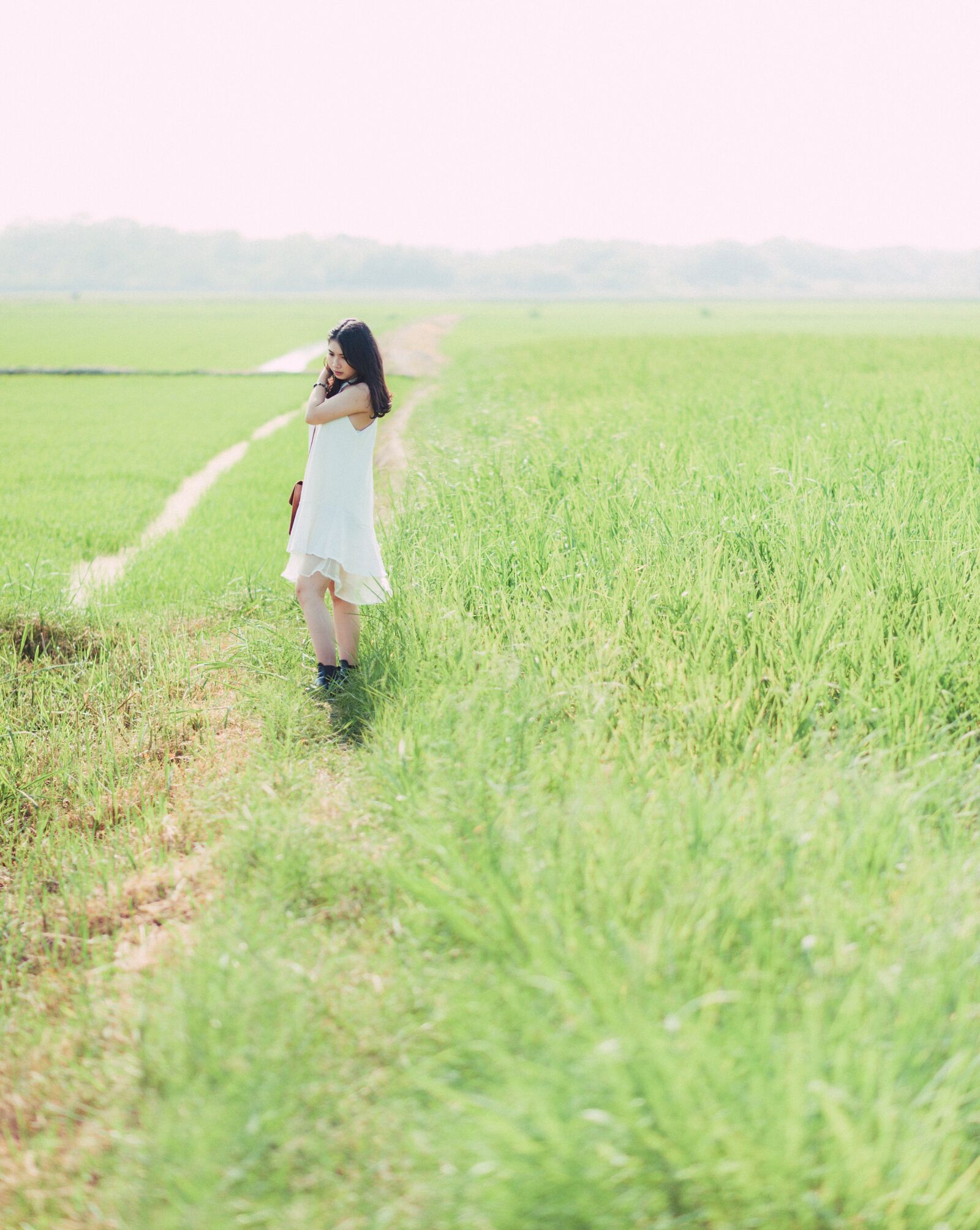 Nikon D700 sample photo. Girl, field, woman photography