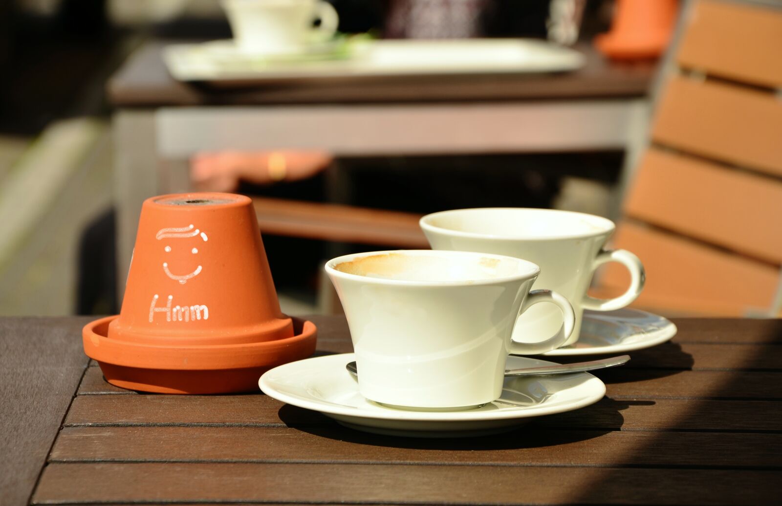 Nikon D5100 sample photo. Coffee cup, cafe, street photography
