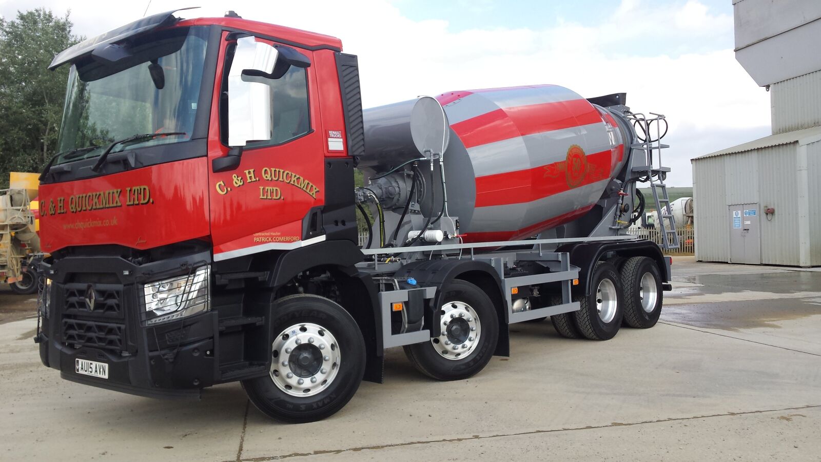 Samsung Galaxy S4 sample photo. Mechanical engineering, concrete mixer photography