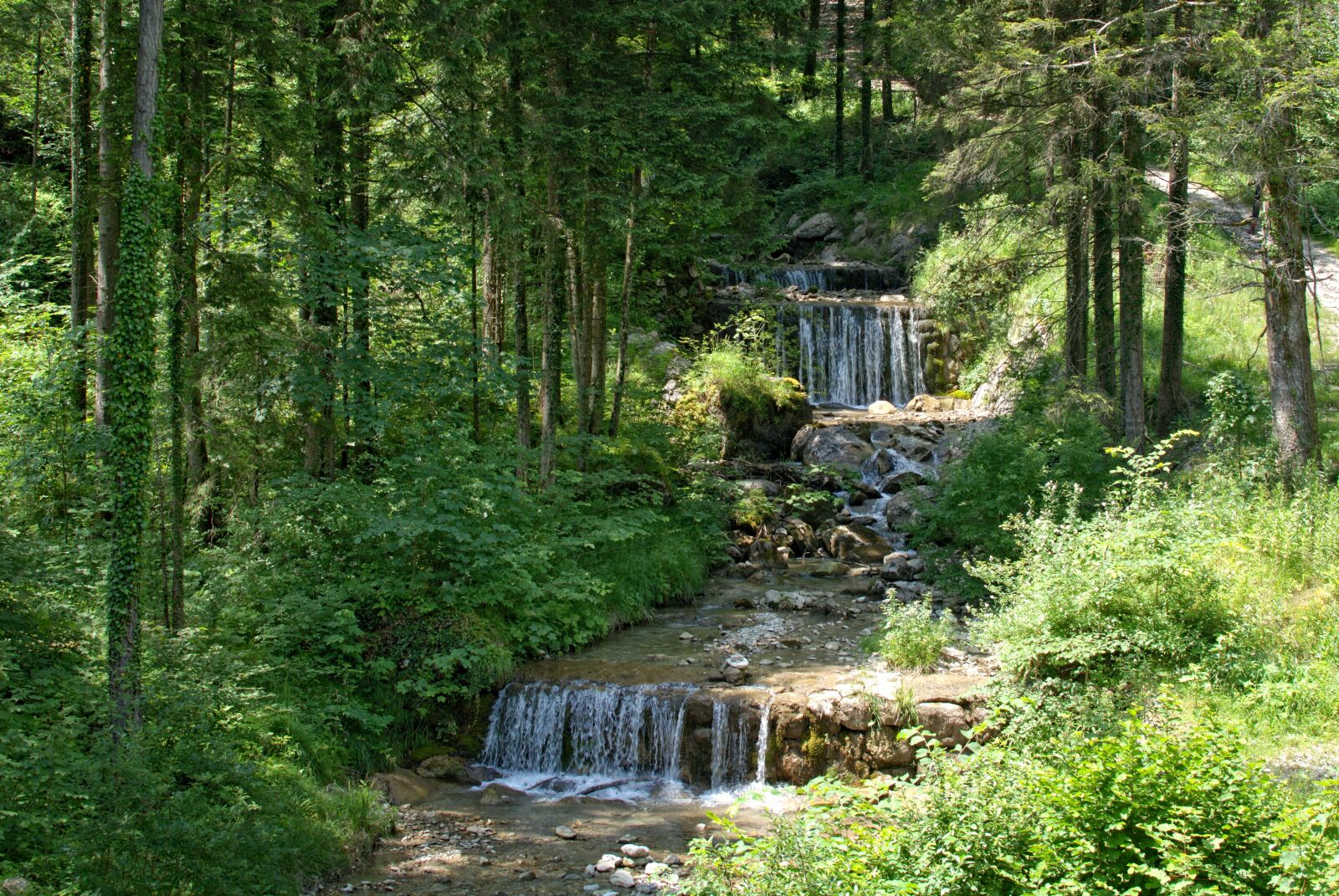 Nikon D7100 sample photo. Waterfall, cascade, nature photography