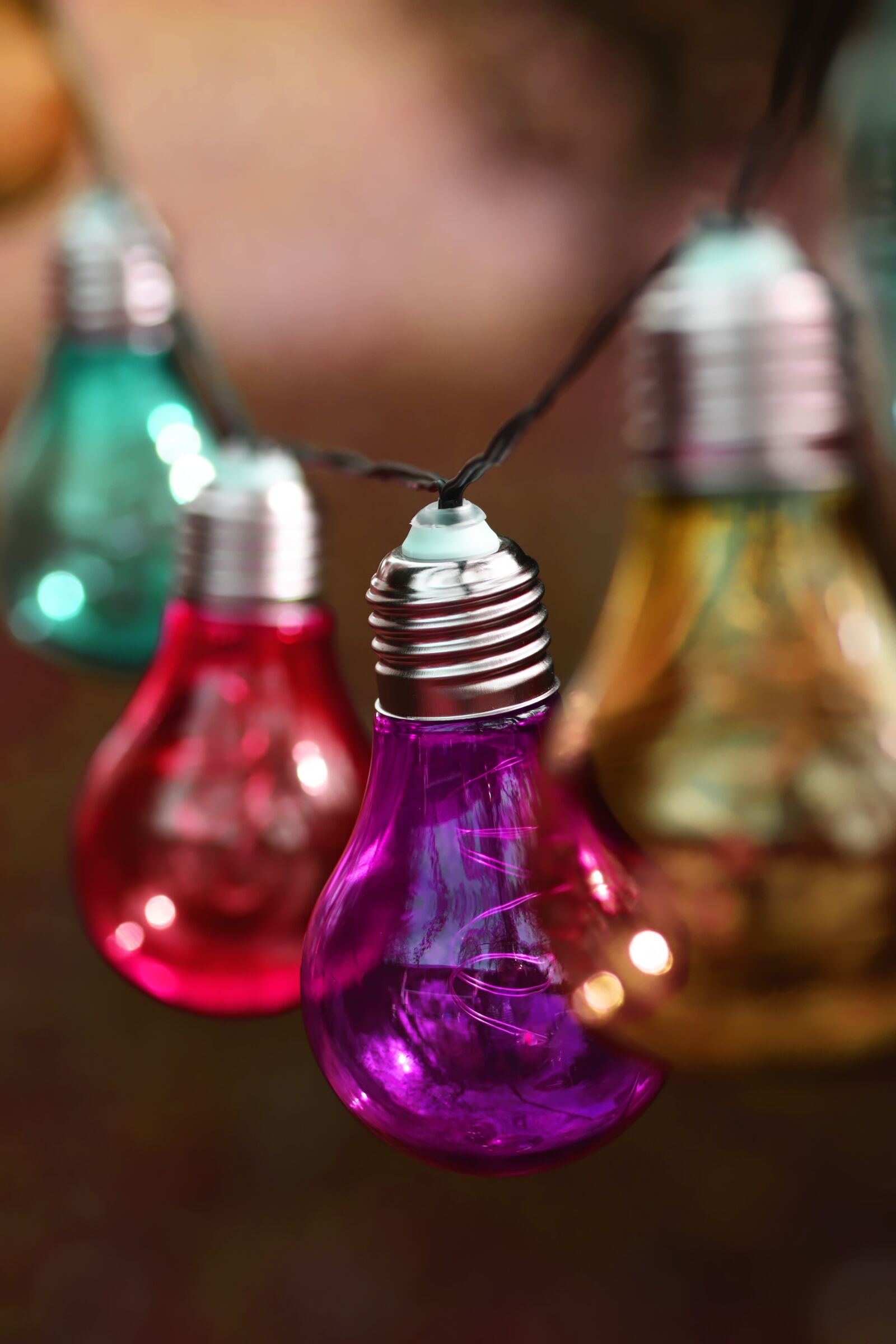 Nikon D7200 sample photo. Light bulbs, colorful, lamps photography