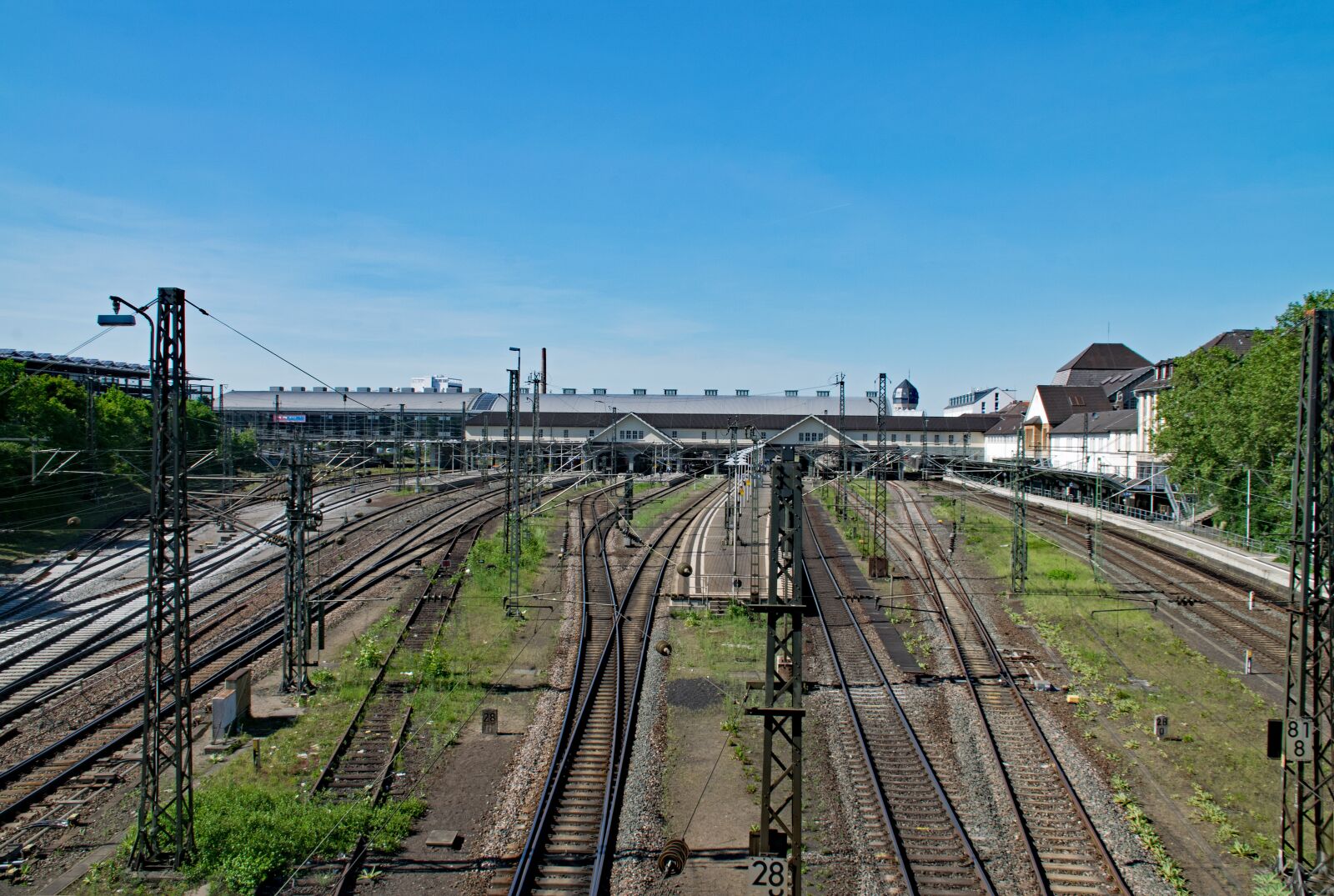 Nikon D5300 sample photo. Darmstadt, central station, hesse photography