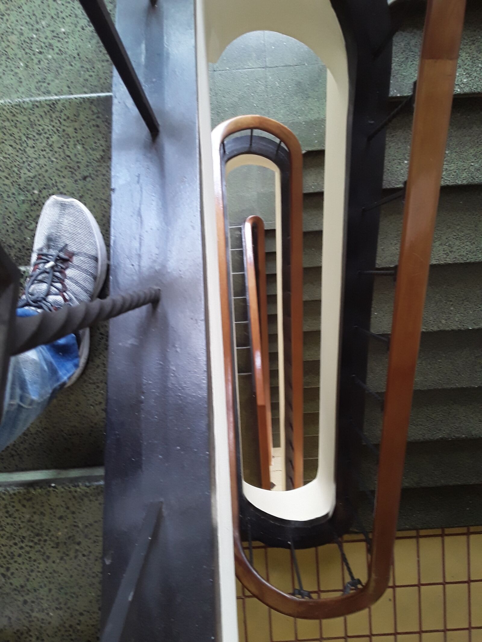 Samsung Galaxy J2 Core sample photo. Stairs, spiral, architecture photography