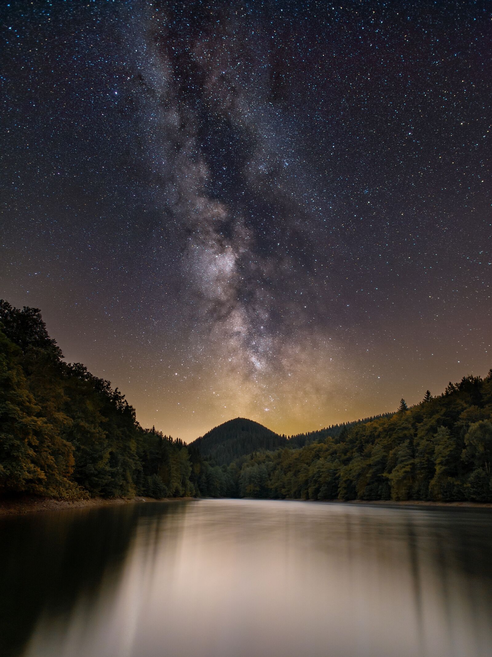 Nikon D600 sample photo. Milky way, lake, starry photography