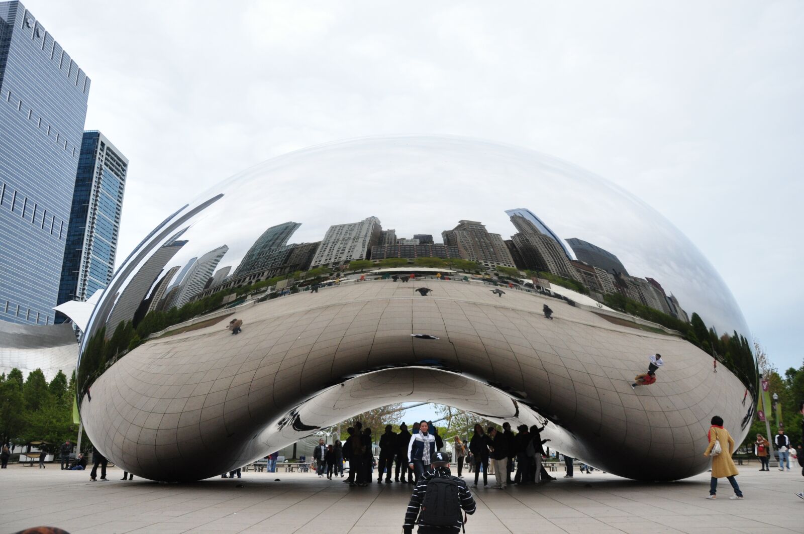 Nikon D90 sample photo. Chicago bean, reflection, chicago photography