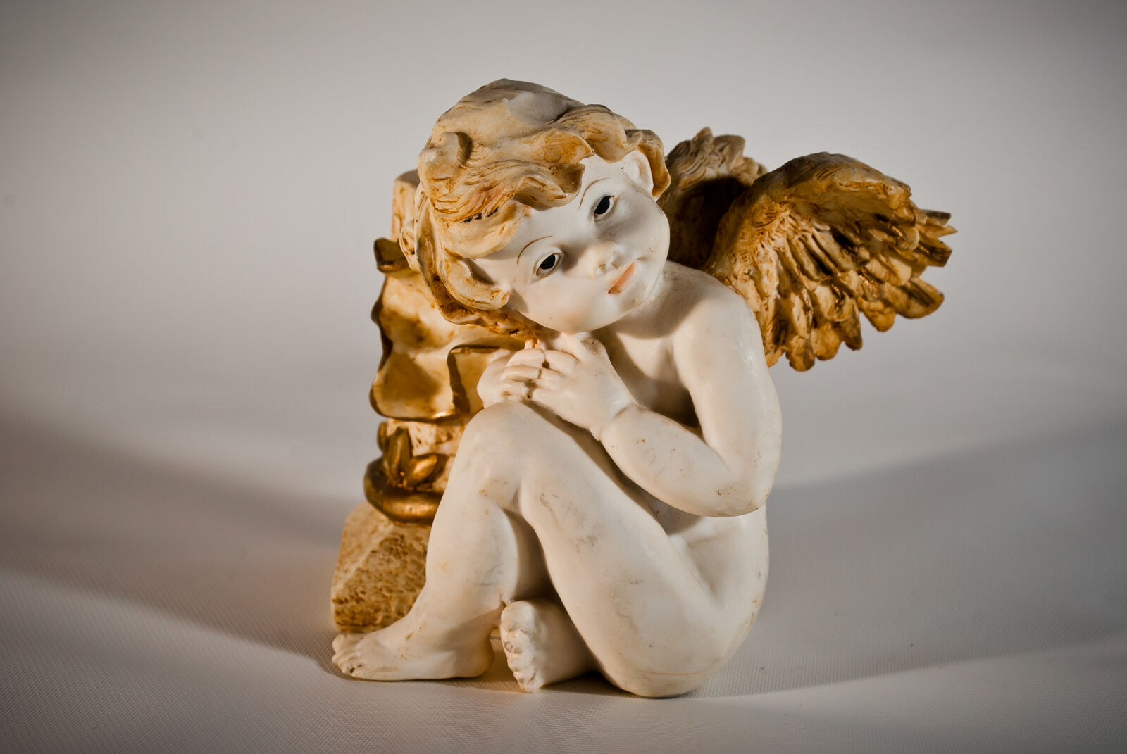 Nikon D200 sample photo. Angel, baby photography