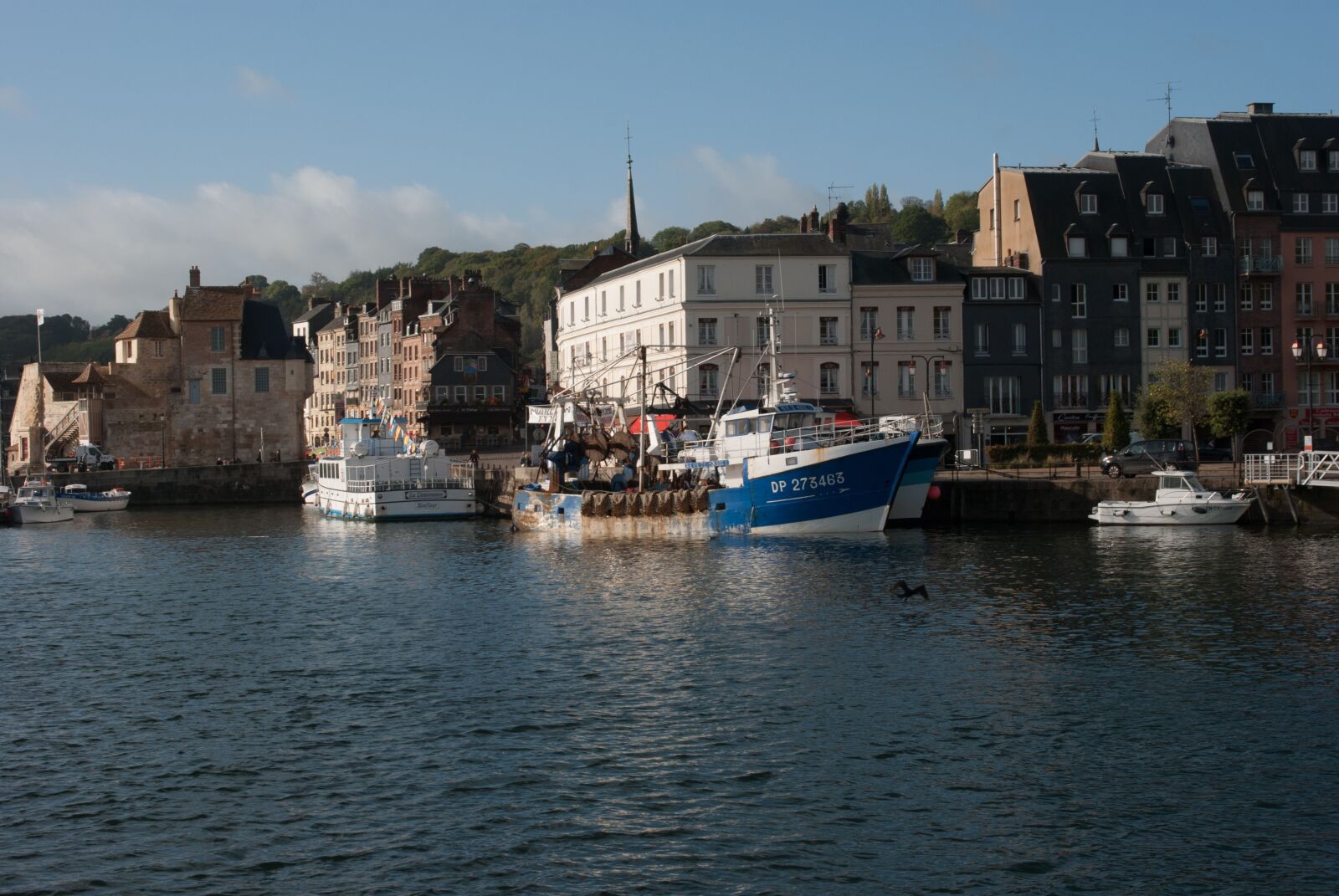 Nikon D80 sample photo. Boat, honfleur, rope photography