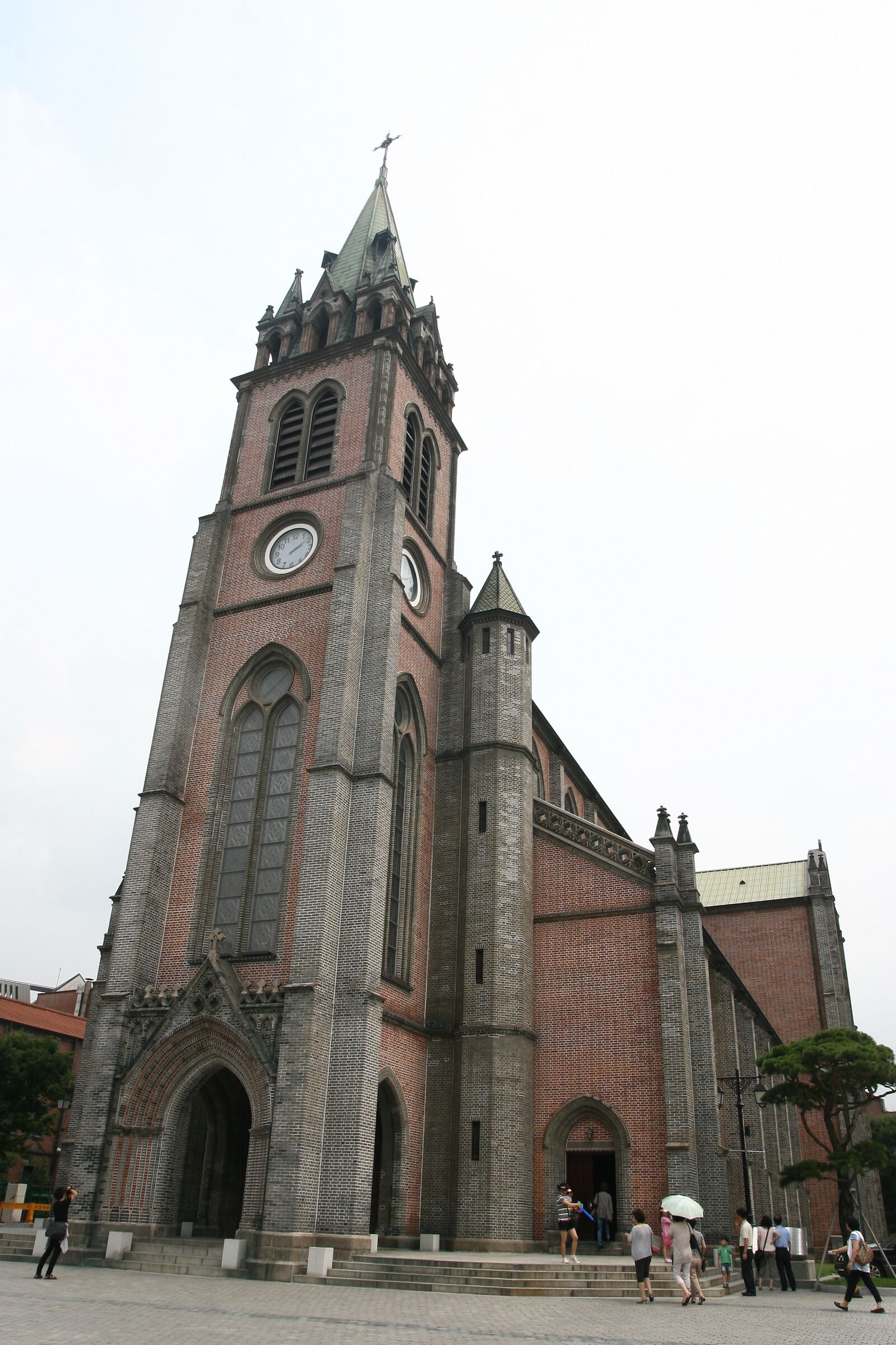Canon EOS 30D sample photo. Myeongdong cathedral, cathedral, seoul photography