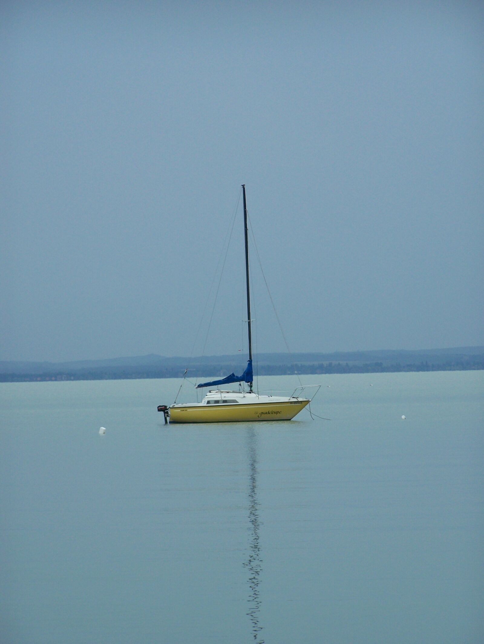 Kodak Z650 ZOOM DIGITAL CAMERA sample photo. Balaton, lake, boat, sailboat photography