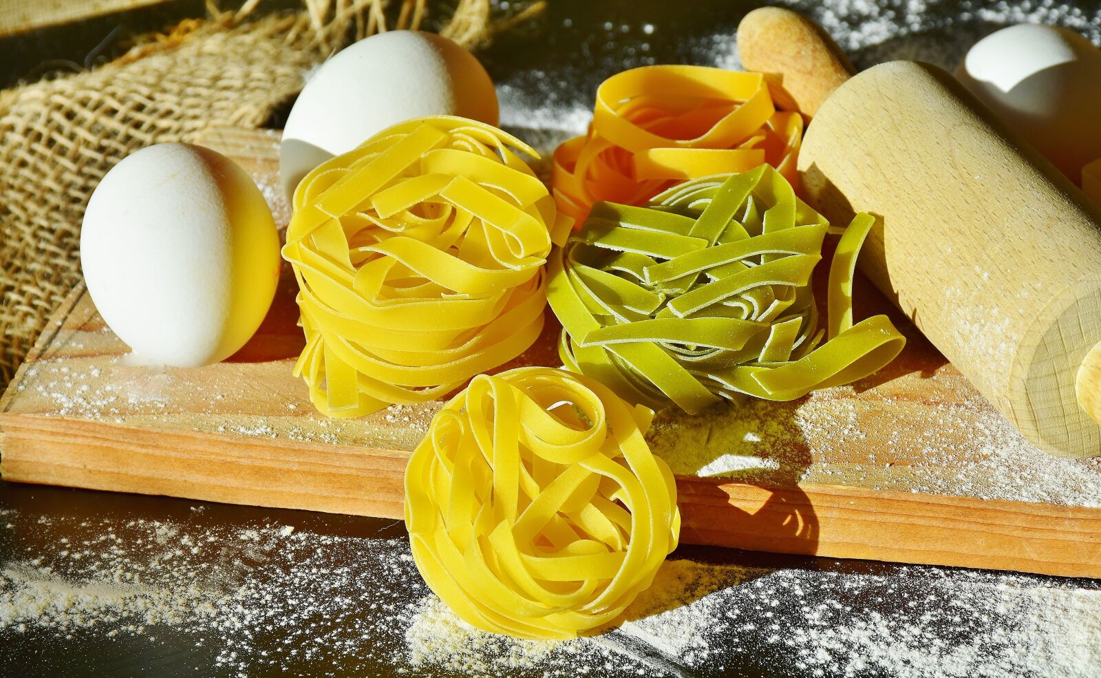 Nikon D7200 sample photo. Noodles, tagliatelle, pasta photography