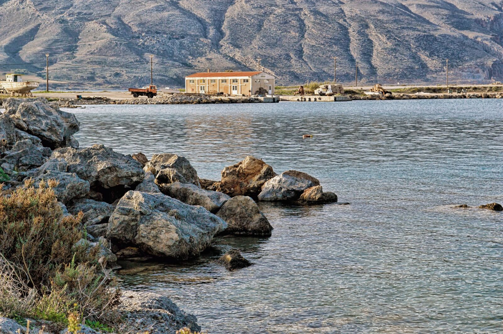 Nikon D3200 sample photo. Port, water, rocks photography
