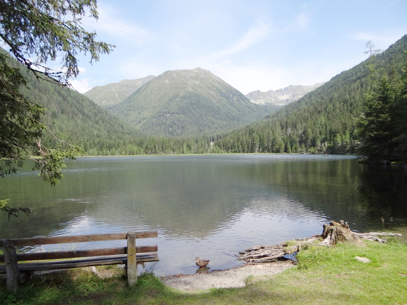 Sony Cyber-shot DSC-HX100V sample photo. Etrachsee, lake, mountains photography