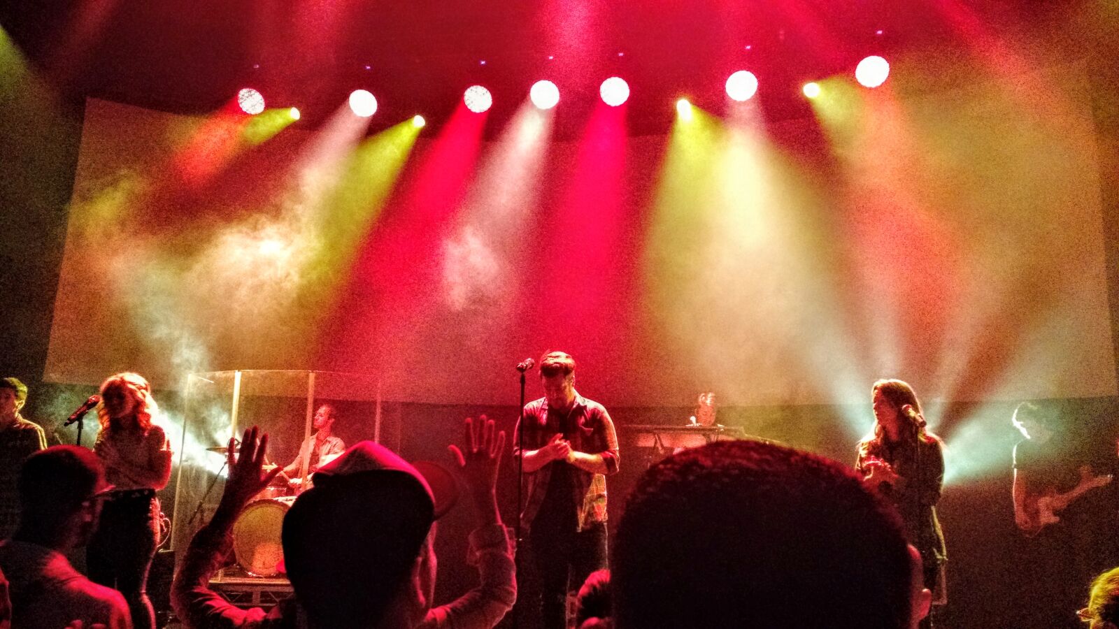Motorola Moto X (2nd Gen) sample photo. Band, colored, smoke, light photography