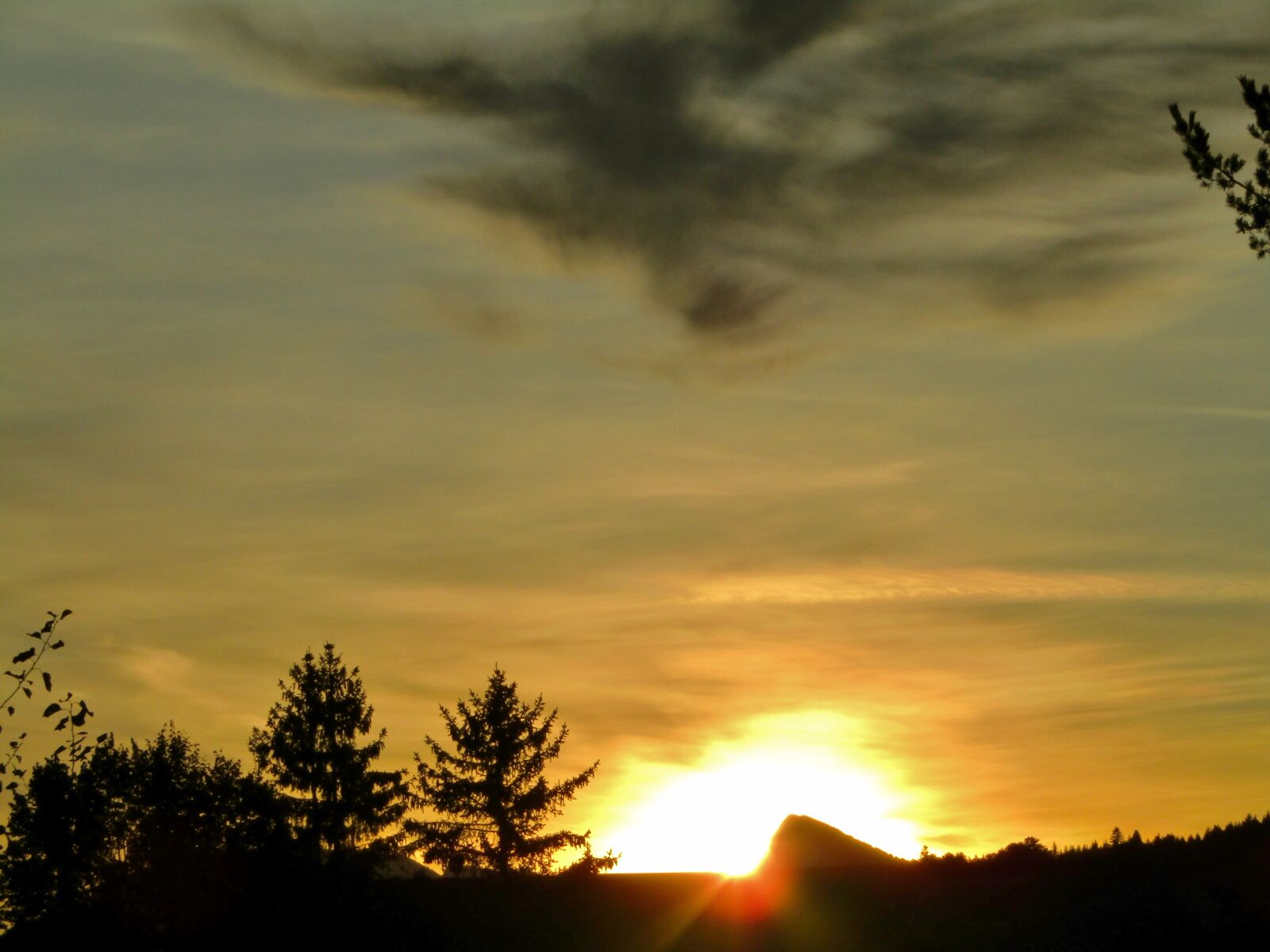 Canon POWERSHOT SX432 IS sample photo. Sunrise, clouds, sky photography