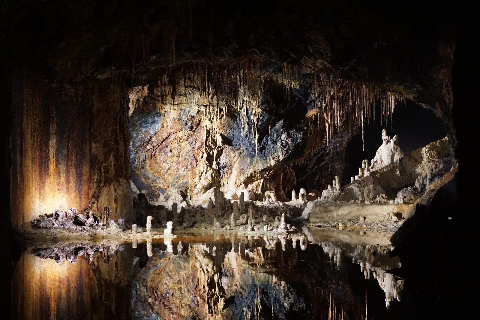 Sony a6000 sample photo. Feengrotten, saalfeld, cave photography