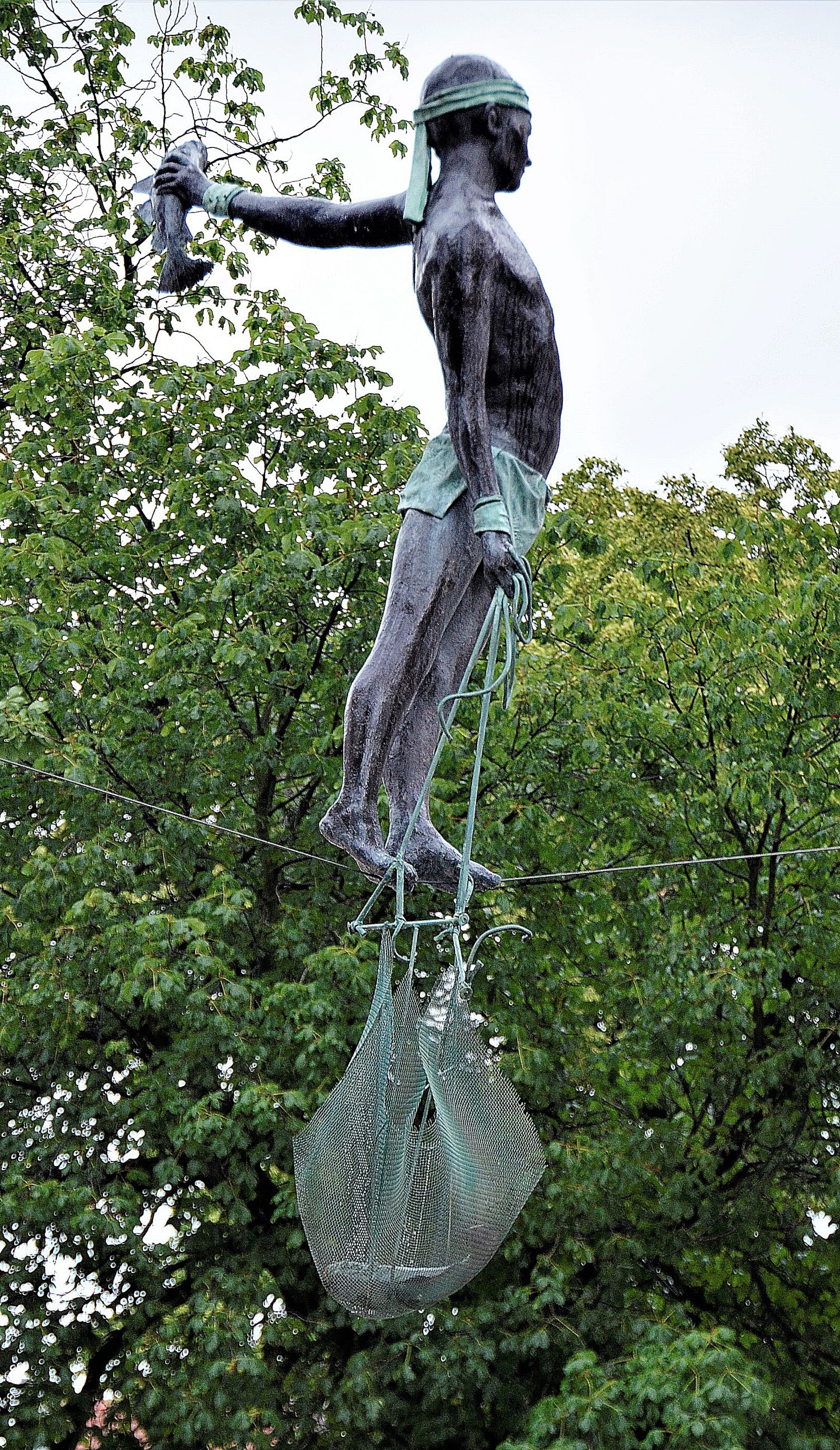Nikon D5100 sample photo. Tight, rope, walker photography