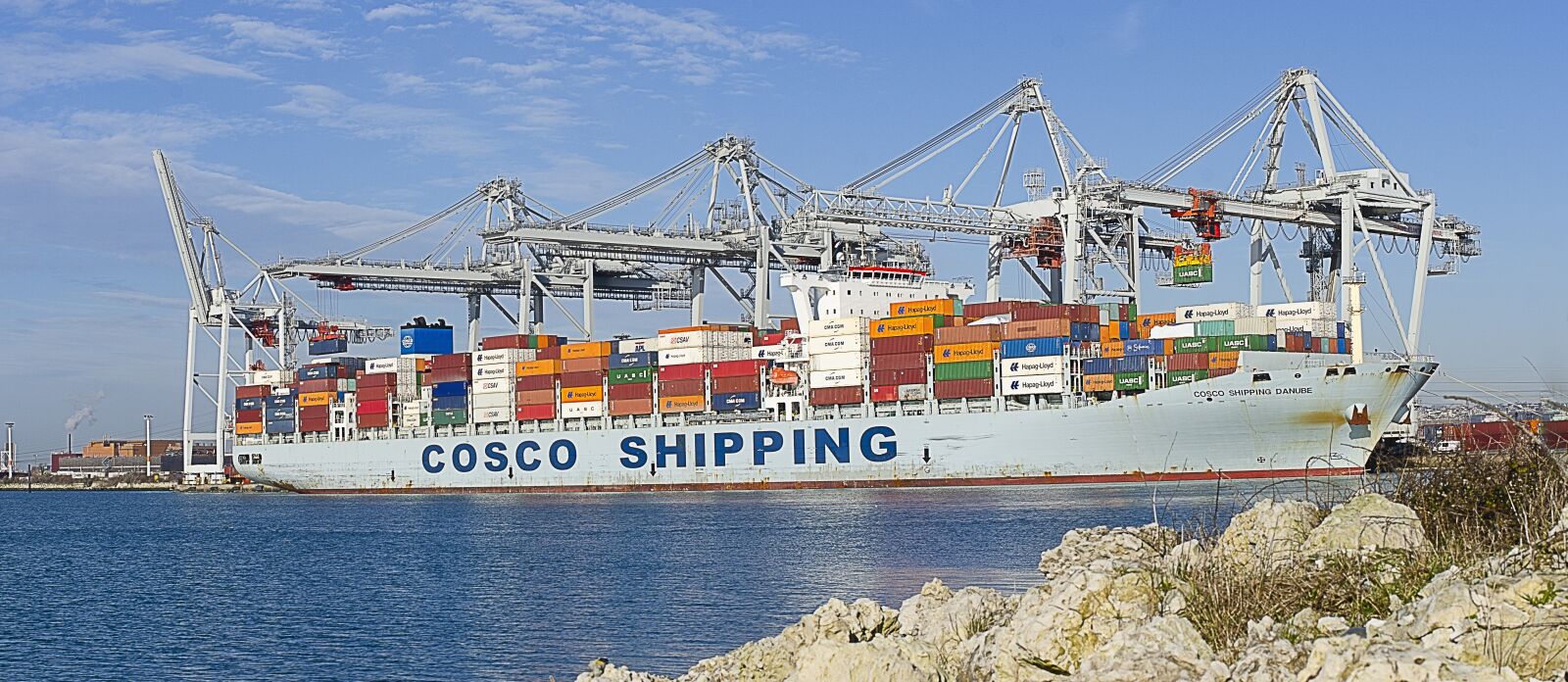 Nikon D7000 sample photo. Cargo, wharf, container photography