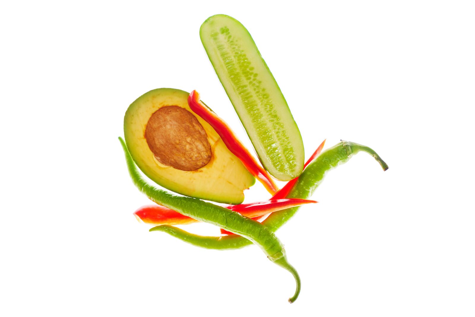 Sony a7R II sample photo. Avocado, raw, vegetable photography