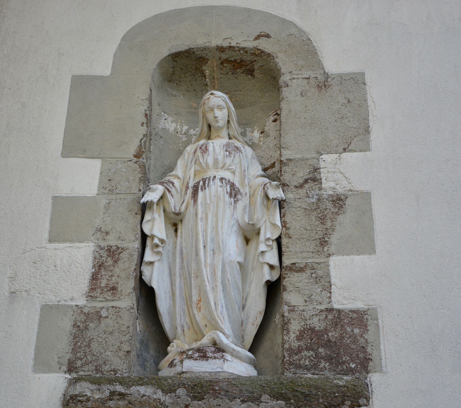 Nikon D5200 sample photo. Statue, holy virgin, religious photography