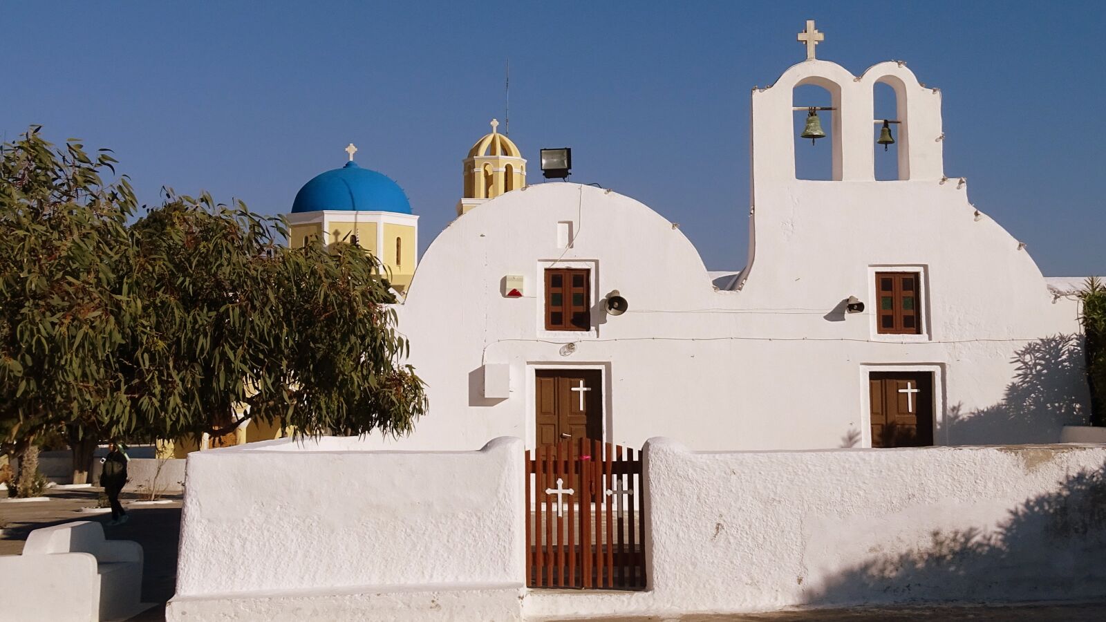 Sony Cyber-shot DSC-HX400V sample photo. Greece, santorini, architecture photography
