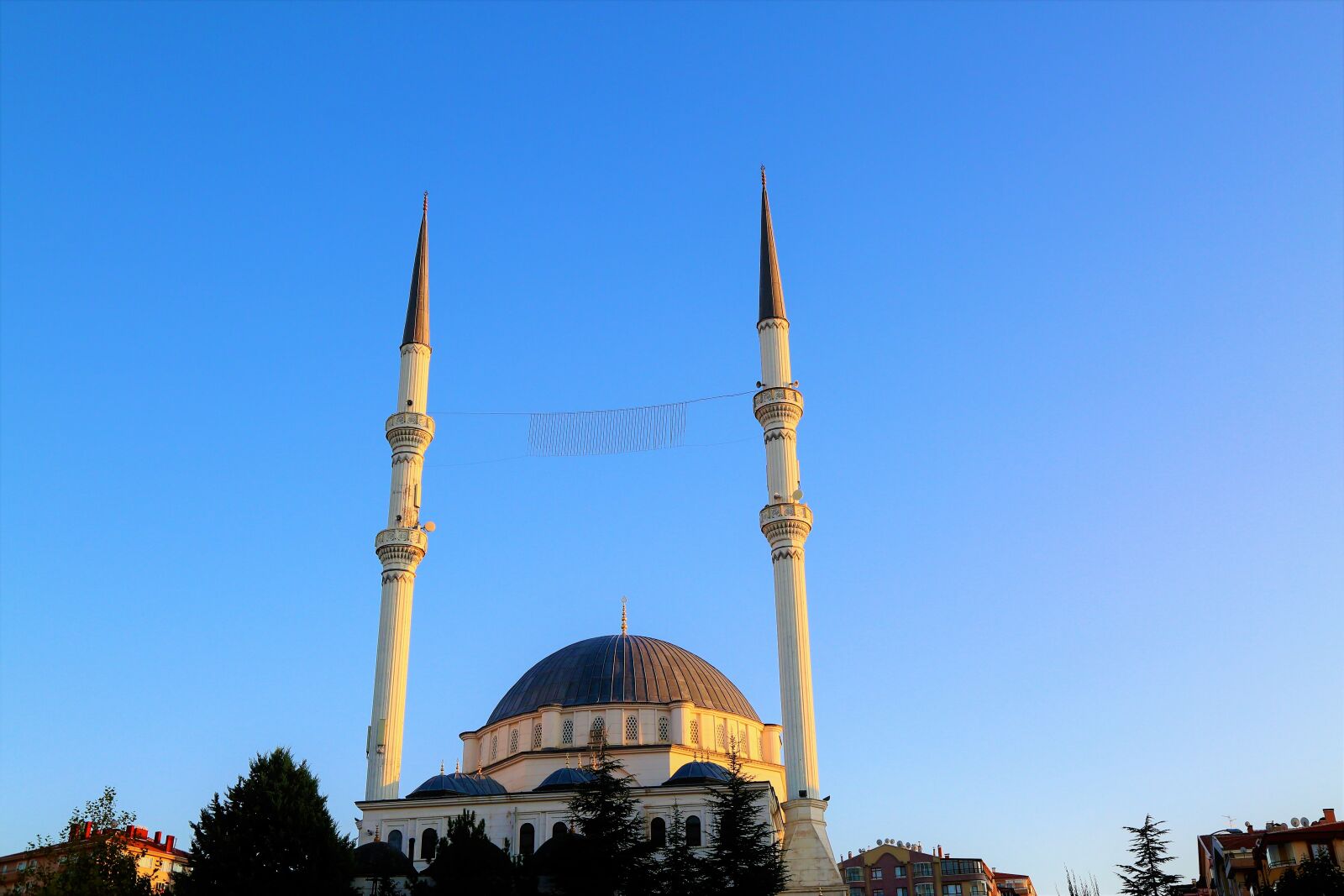Canon EF 24-105mm F4L IS USM sample photo. Cami, minaret, islam photography