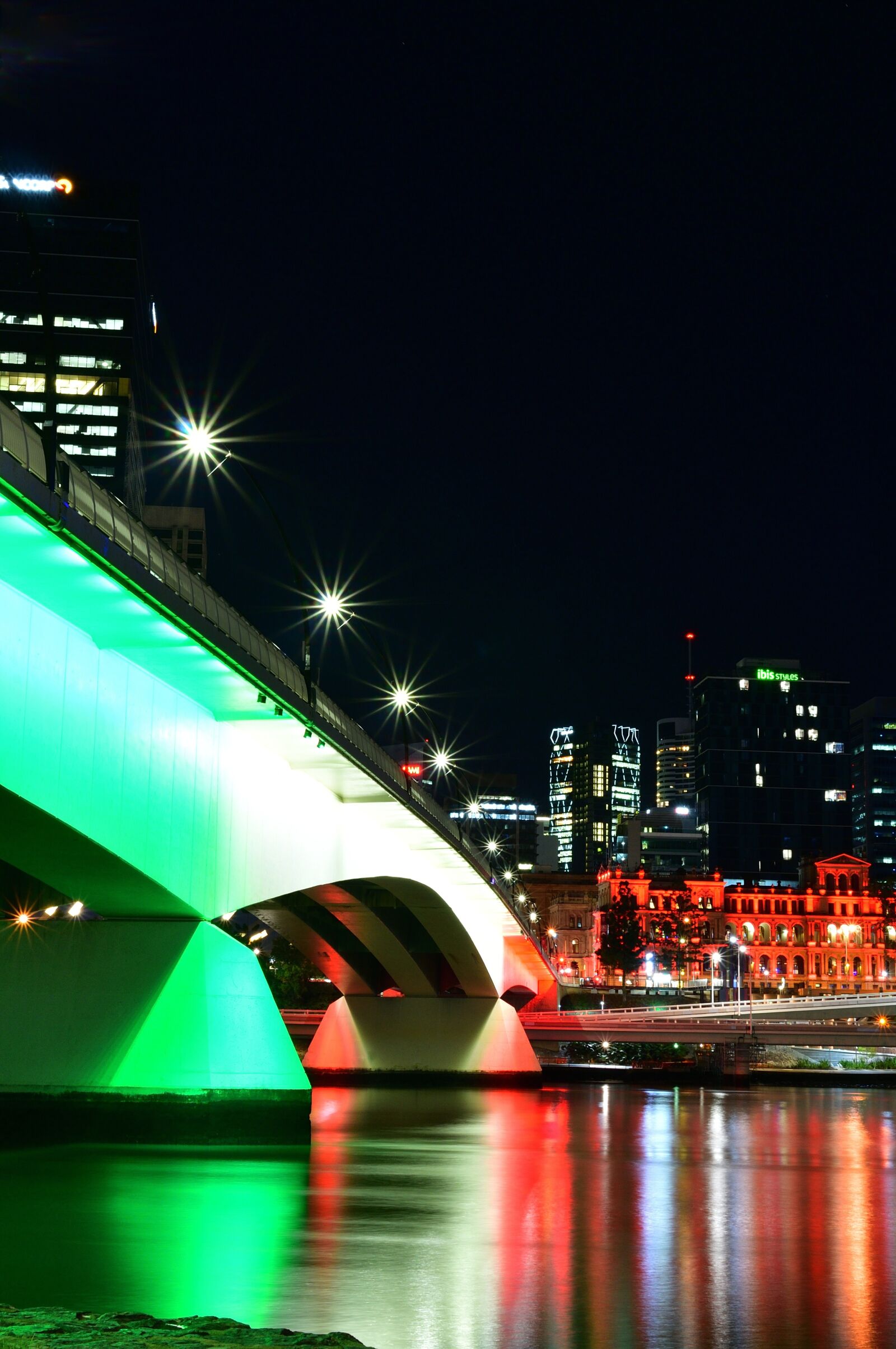 Nikon D90 sample photo. Brisbane, bridge, aust photography