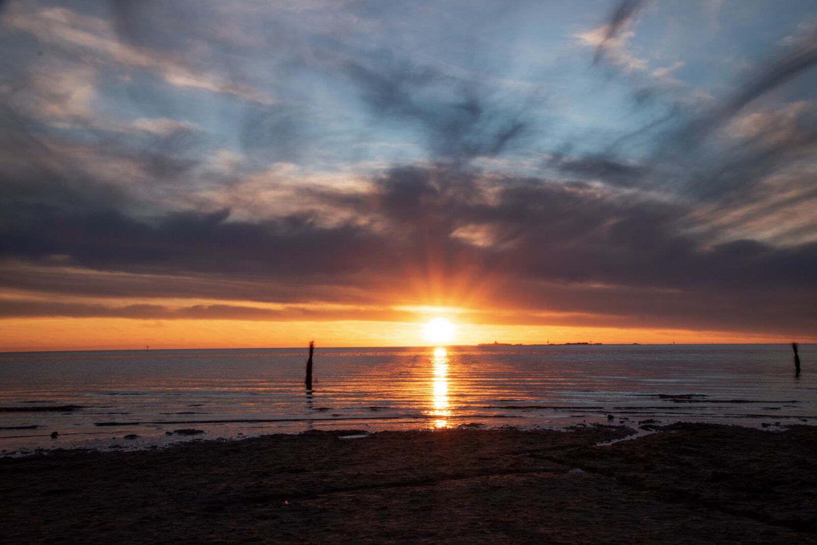 Nikon D5500 sample photo. Sunset, sea, seascape photography
