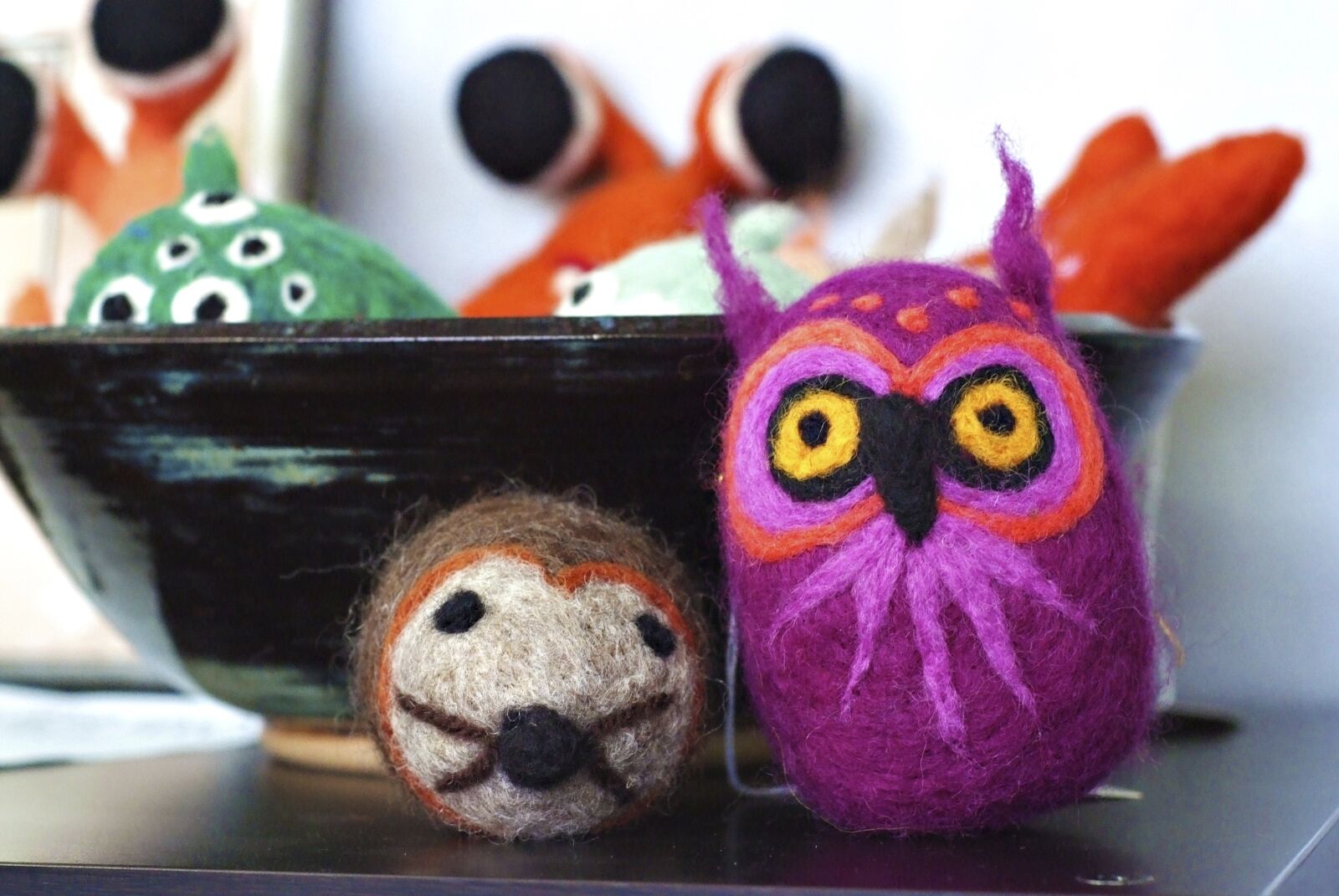 Fujifilm FinePix S5 Pro sample photo. Stuffed owl, craft animals photography