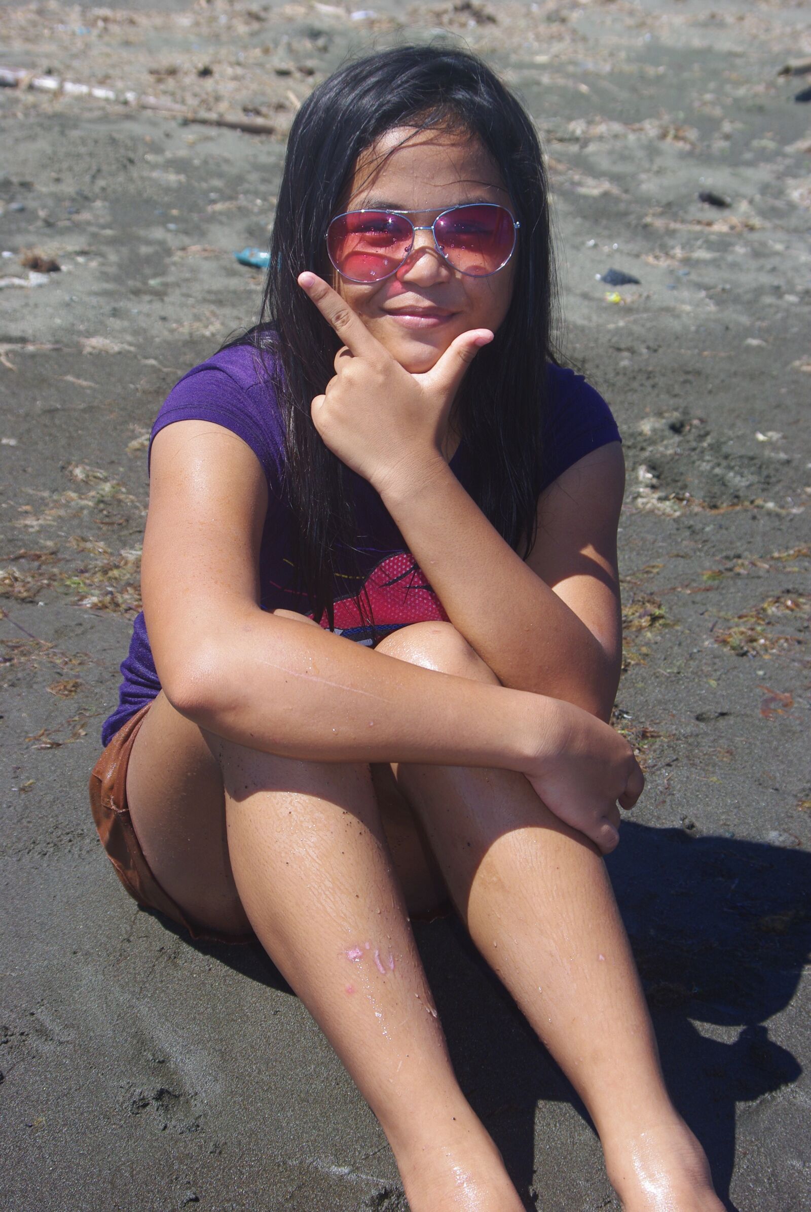 Pentax K-m (K2000) sample photo. Girl, young, woman photography