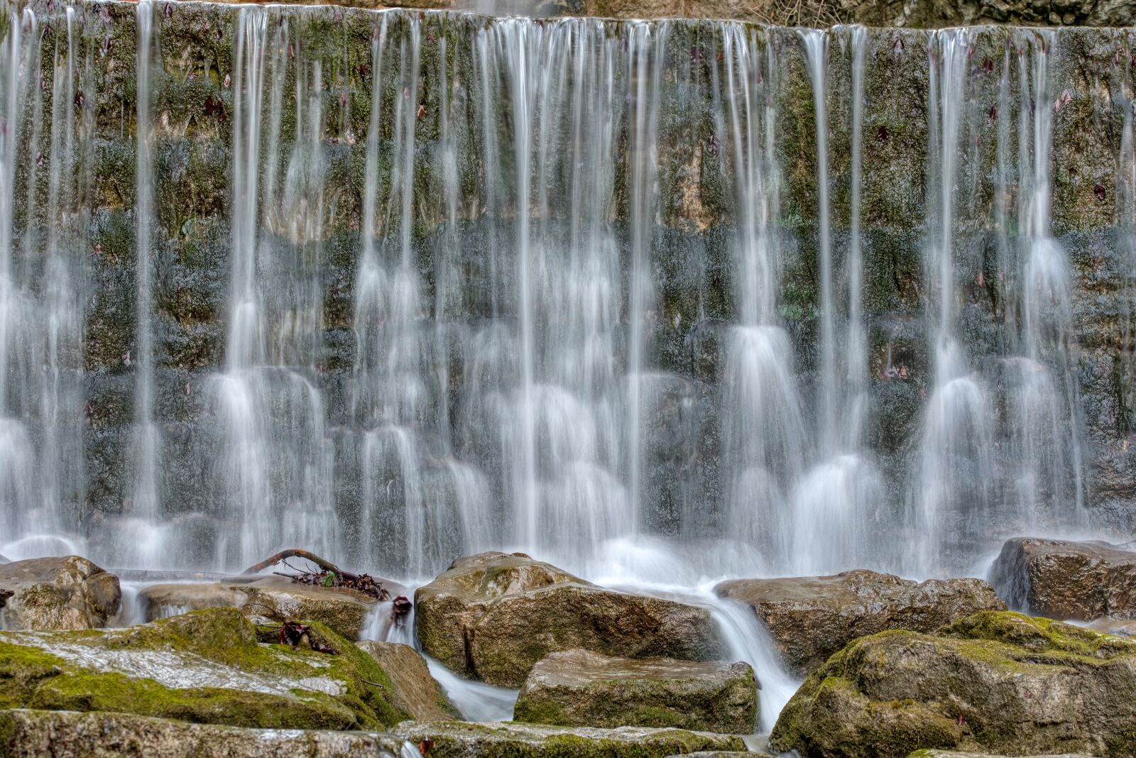 Nikon D750 sample photo. Waterfall, waters, rock photography