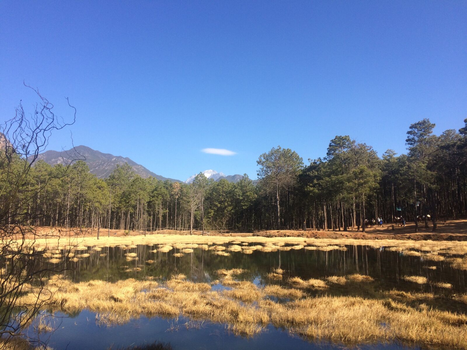 iPhone 5s back camera 4.15mm f/2.2 sample photo. Lake, sky, sunny photography