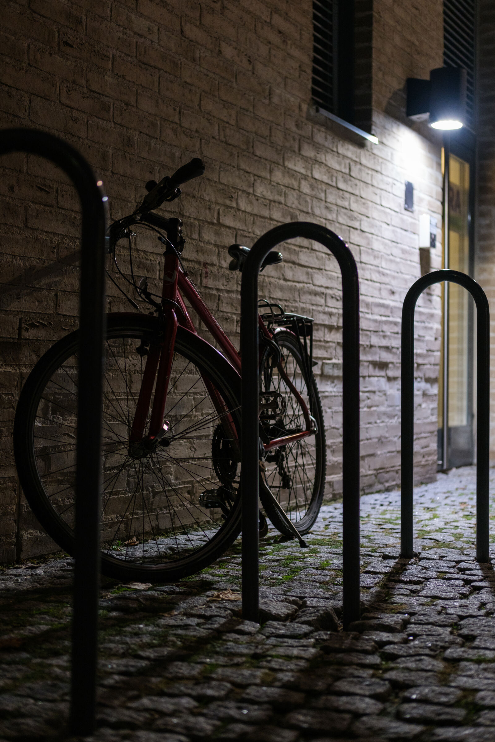 Fujifilm XF 35mm F2 R WR sample photo. Bicycle of the night photography