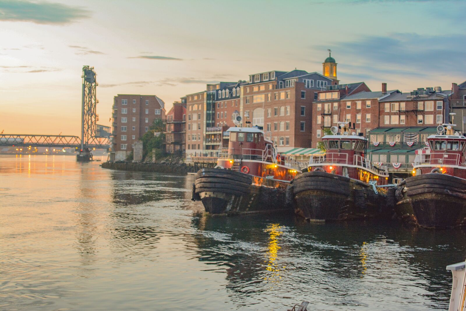 Nikon D7100 sample photo. Portsmouth, nh, tugboats photography
