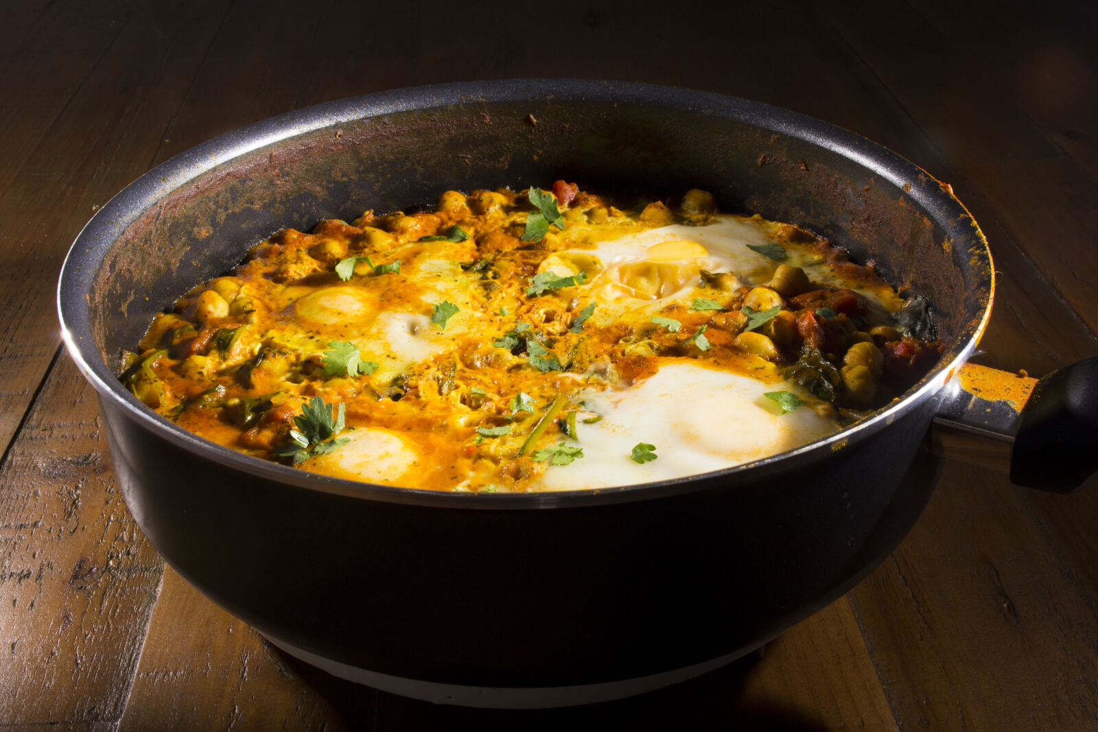 Nikon D3100 sample photo. Chickpea, curry, diet, dinner photography