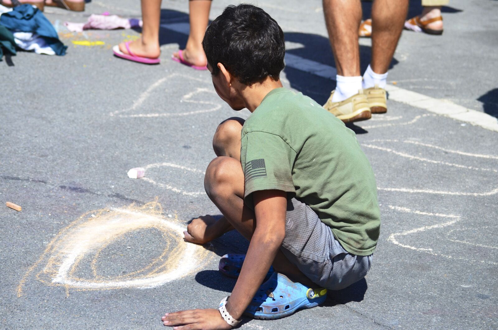 Nikon D5100 sample photo. Boy, drawing, children photography