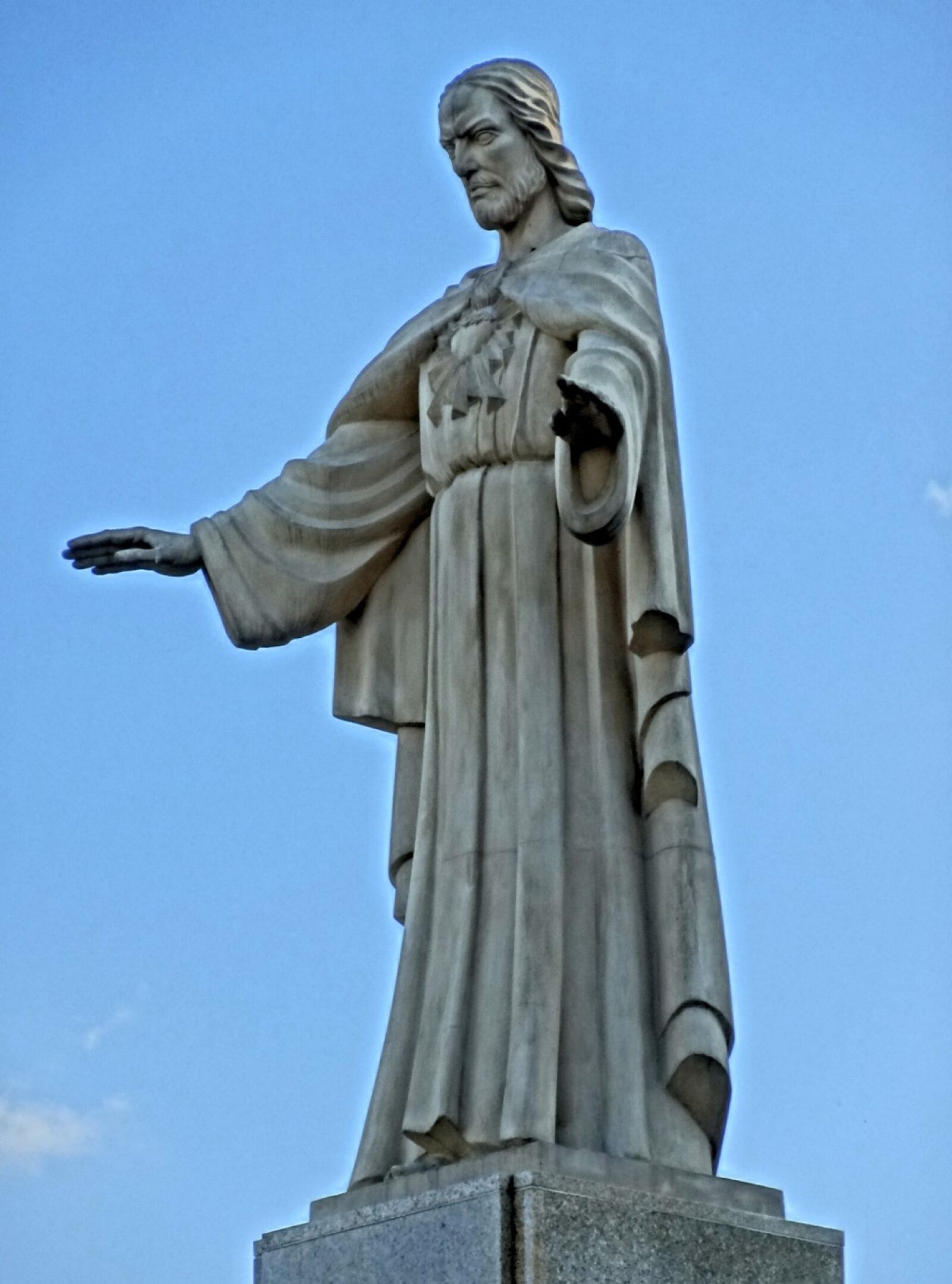 Sony Cyber-shot DSC-HX20V sample photo. Jesus christ, monument, bydgoszcz photography