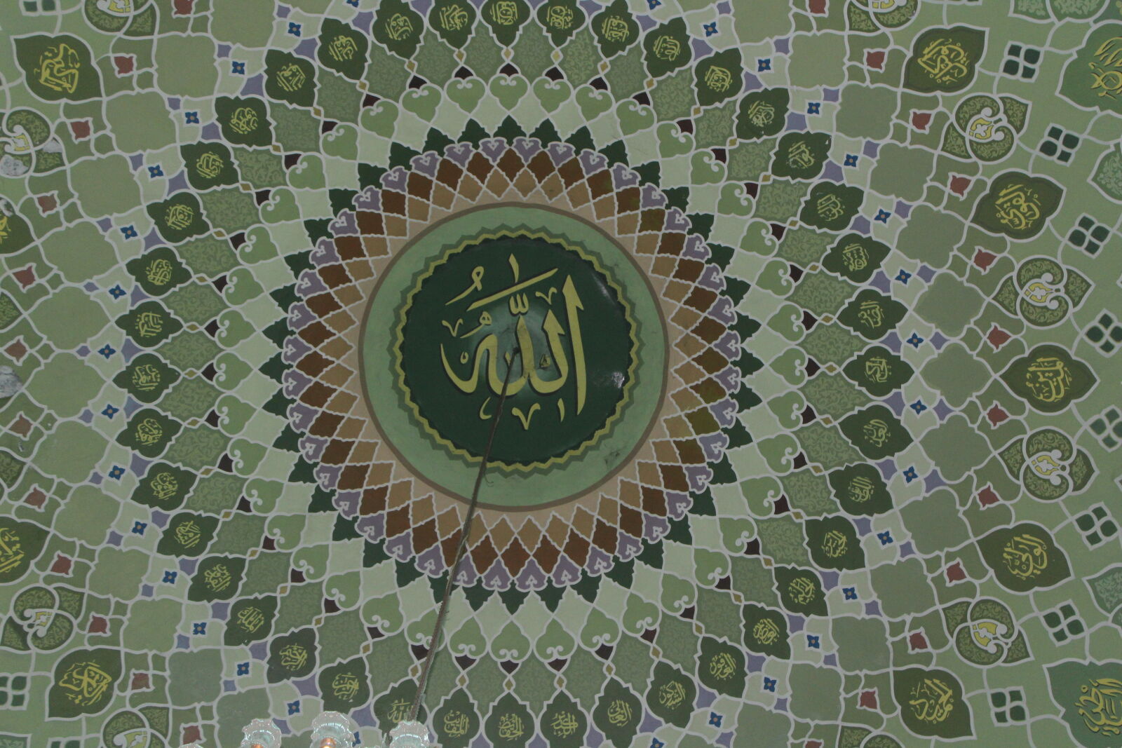 Canon EOS 1200D (EOS Rebel T5 / EOS Kiss X70 / EOS Hi) sample photo. Green, islam, mosque photography