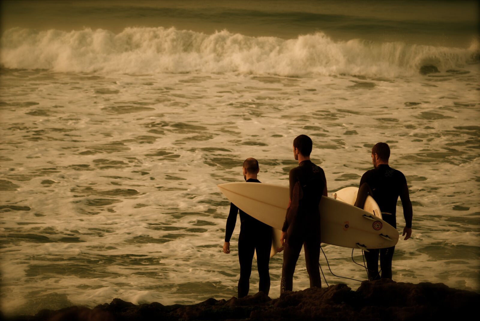 Pentax K10D sample photo. Surf, morocco, waves photography
