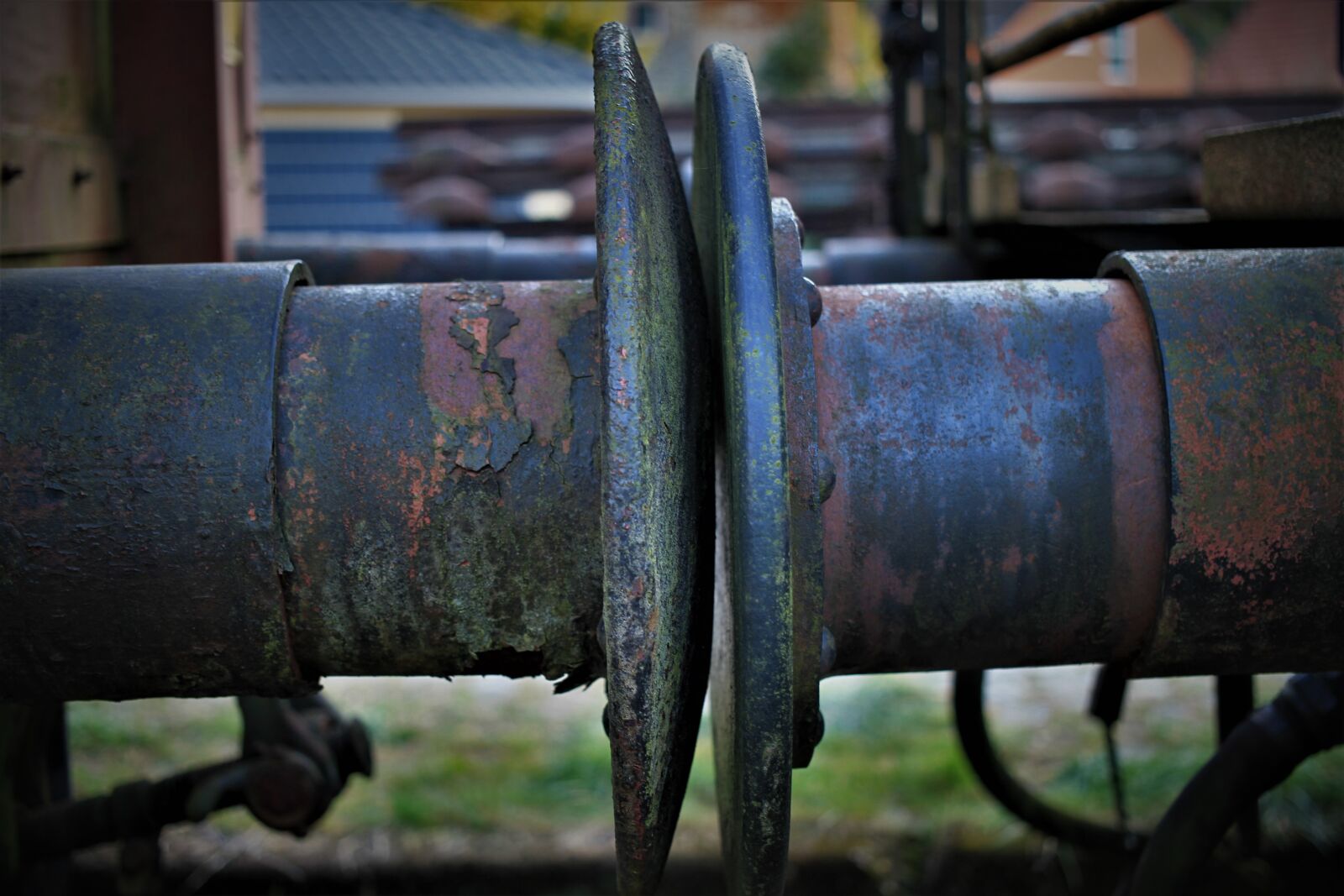 Canon EOS 7D sample photo. Connection, railway, coupling photography