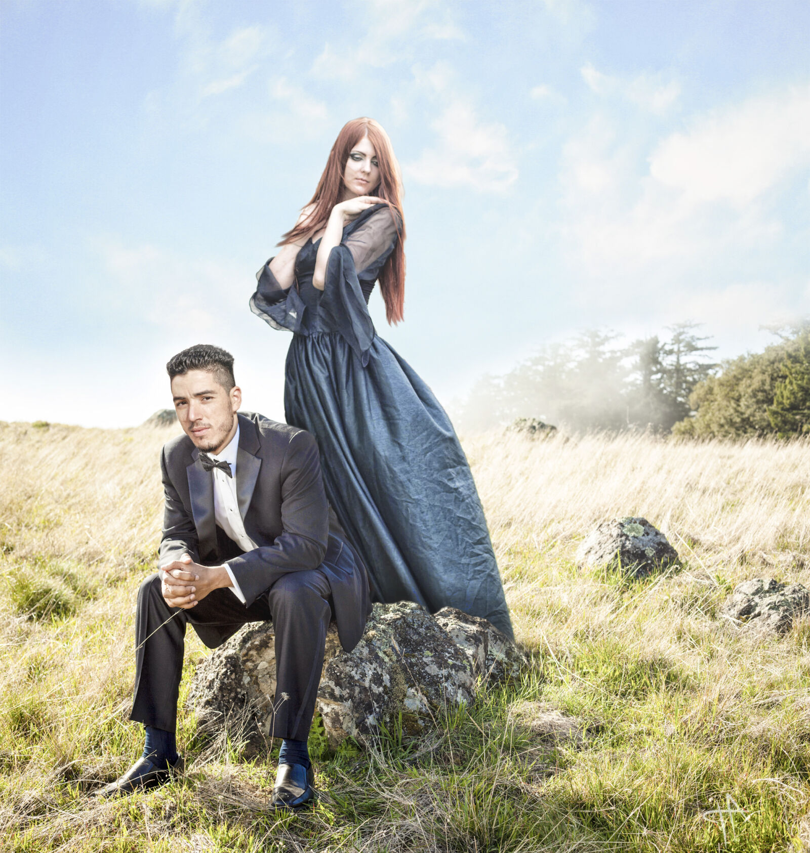 Canon EF 50mm F1.8 II sample photo. Couple, lovers, mariage, outside photography