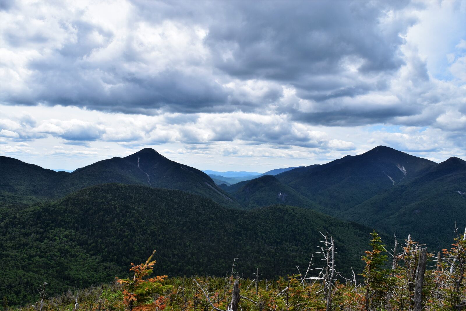 Nikon D3300 sample photo. Adirondacks, clouds, landscape, mountain photography