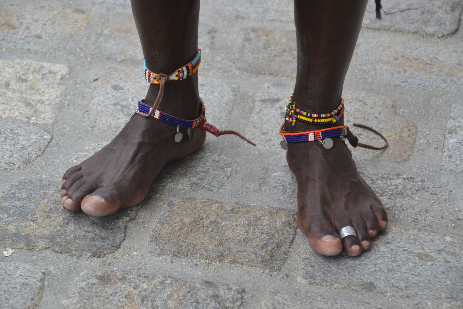 Nikon D3100 sample photo. Massai, feet, human photography
