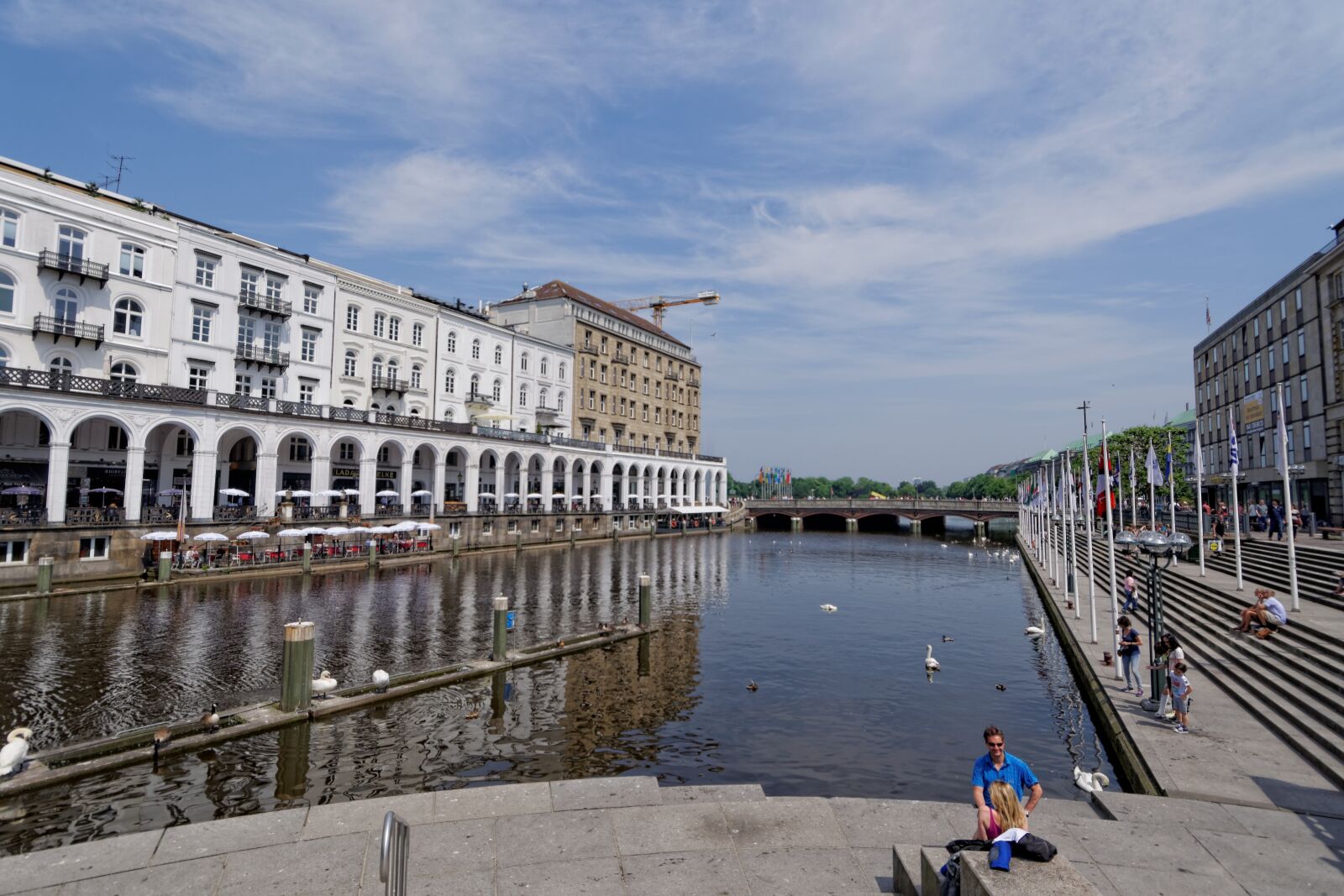 Nikon D90 sample photo. Alster, hamburg, germany photography