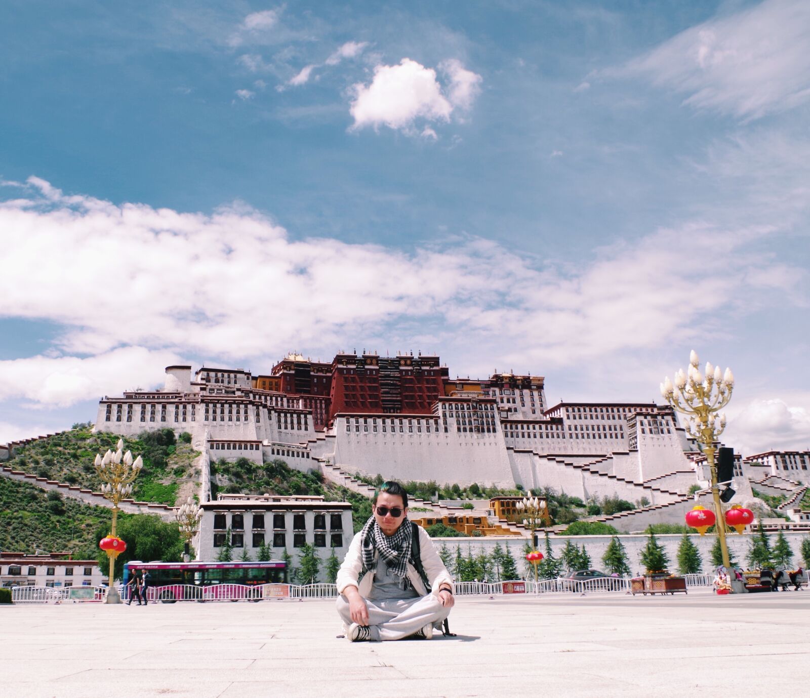 Pentax K-50 sample photo. The self-timer, lhasa, tibet photography