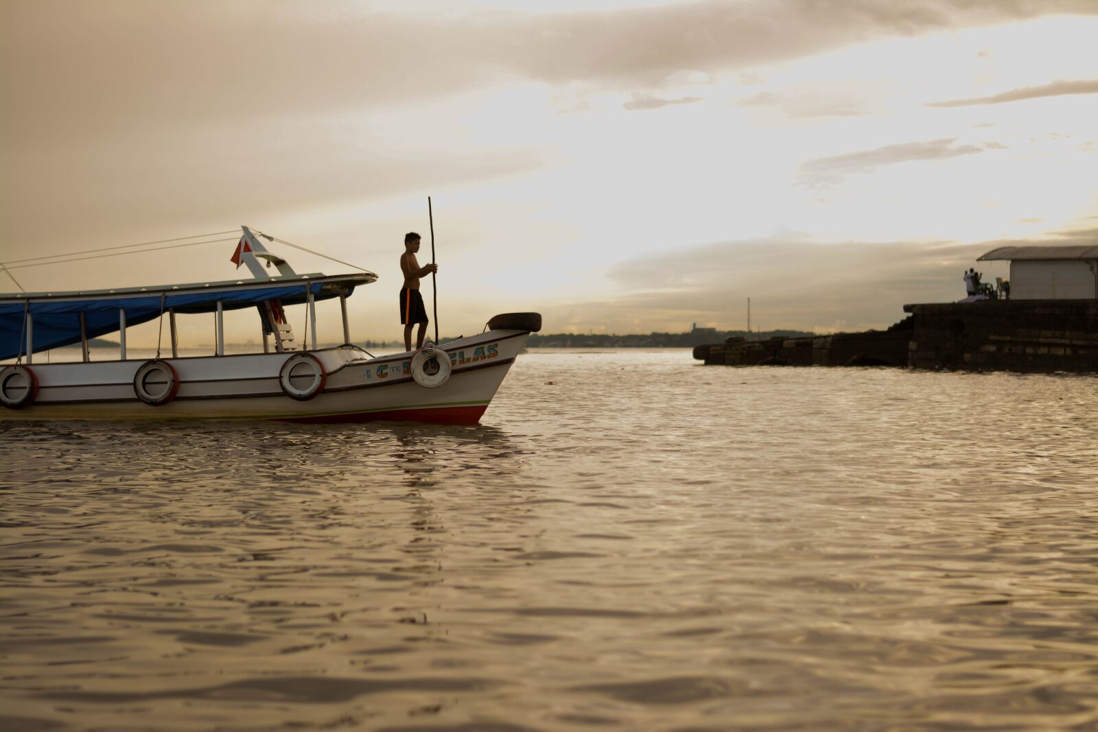 Nikon D5200 sample photo. Amazon, rio, boat photography