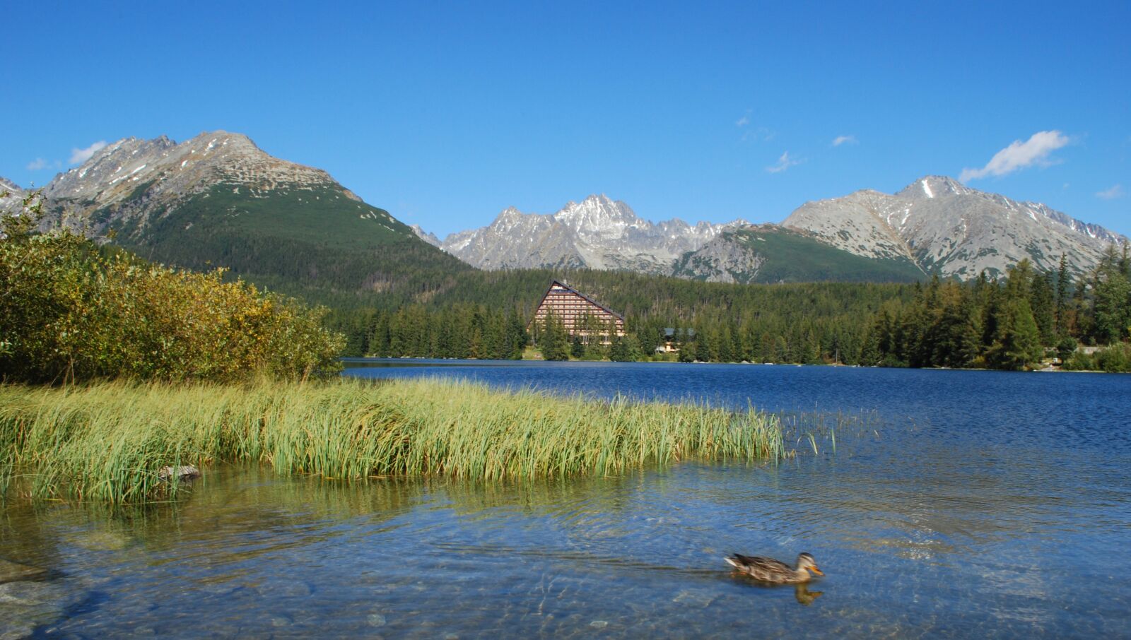 Nikon D60 sample photo. Lake, mountains, slovakia photography