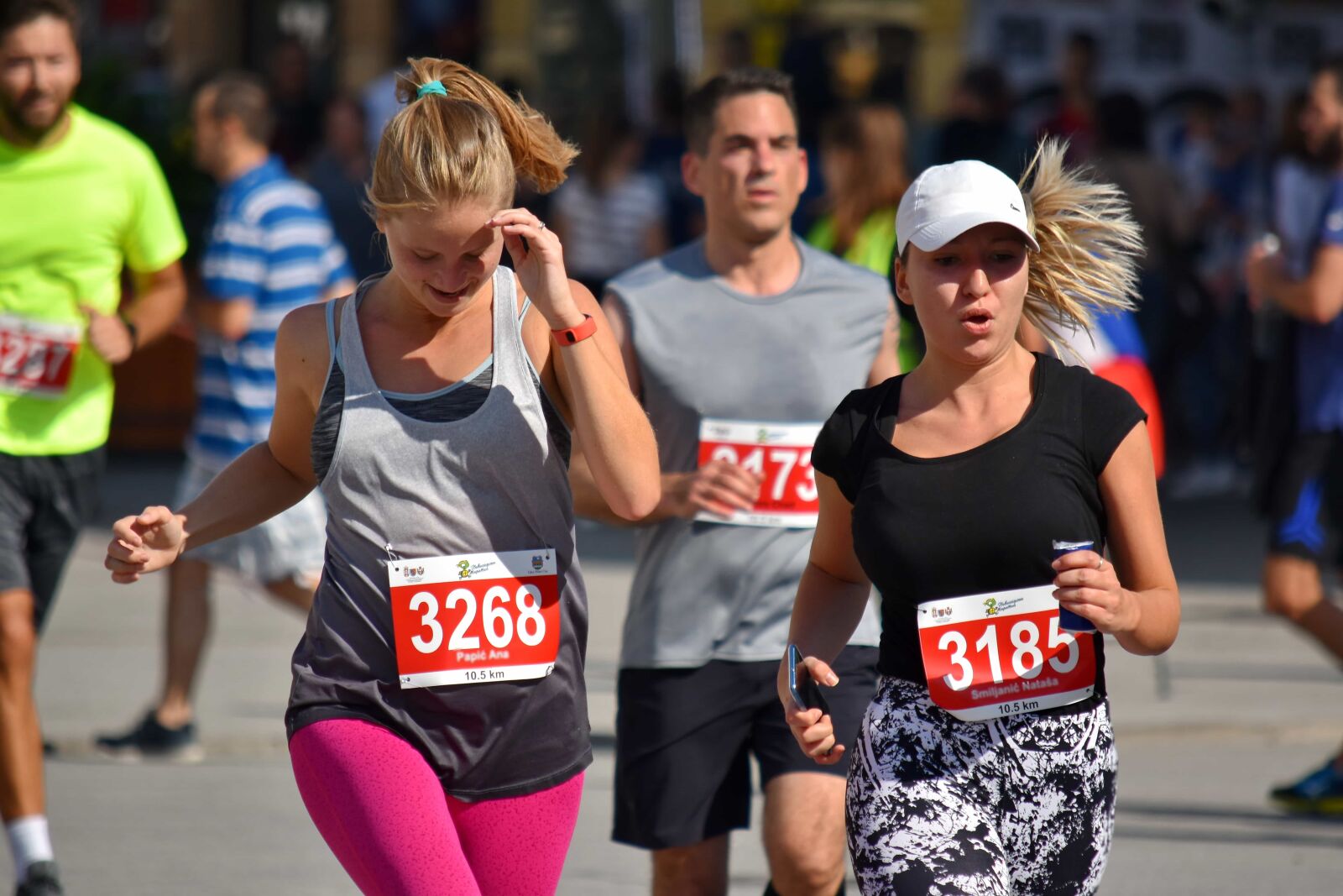 Nikon D5500 sample photo. Effort, endurance, finish, fitness photography
