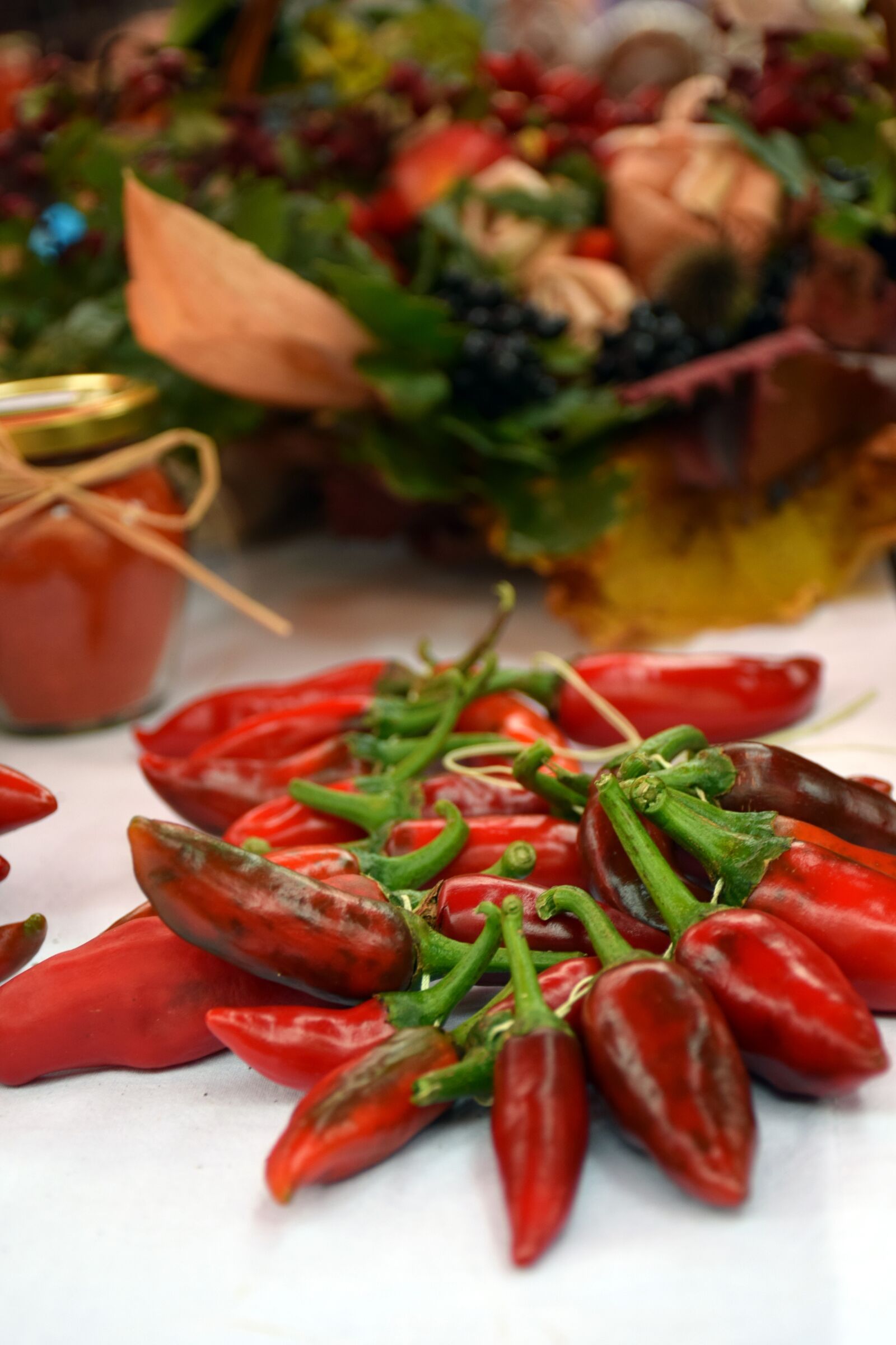 Nikon D5300 sample photo. Red peppers, pepper, red photography