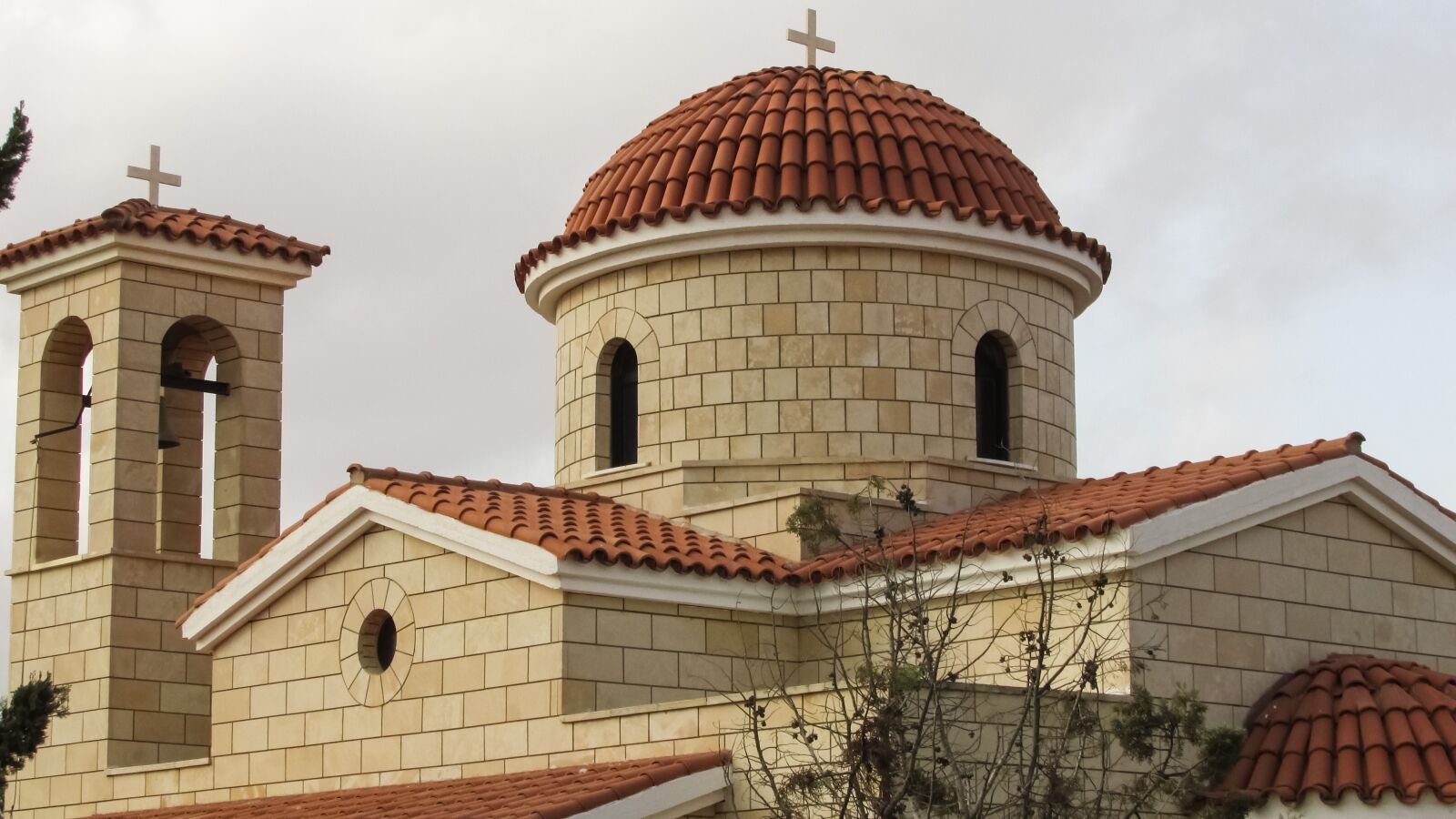 Canon PowerShot SX400 IS sample photo. Cyprus, sotira, church photography