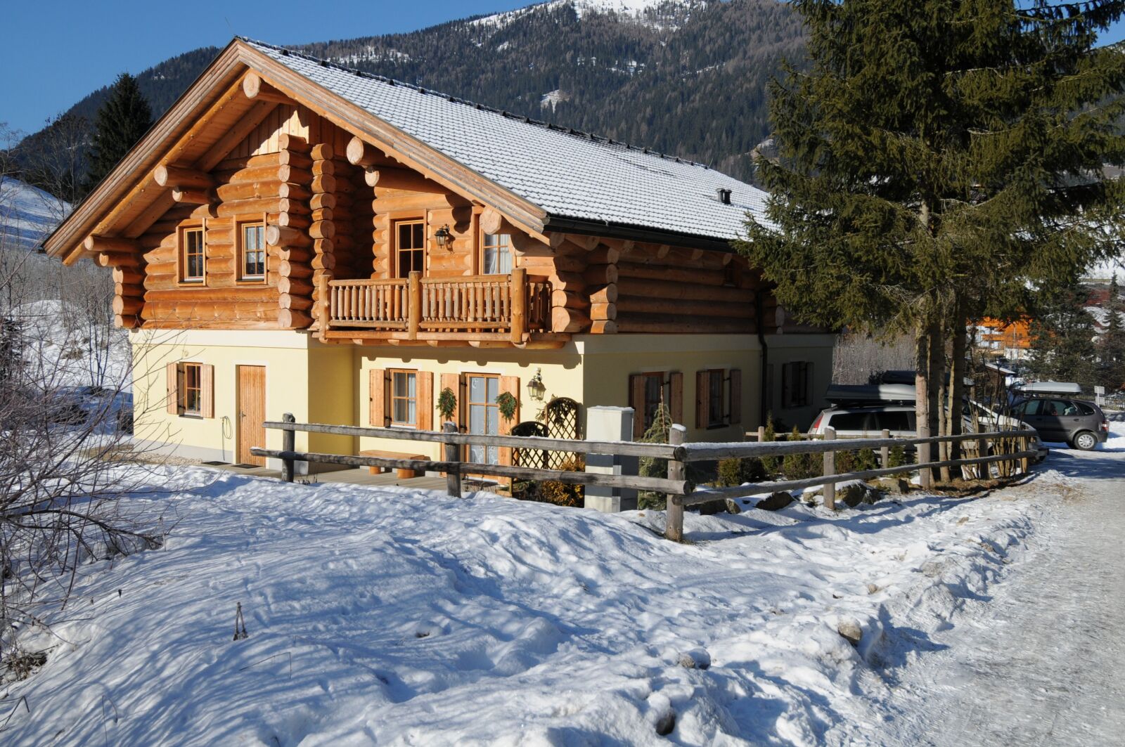 Nikon D300 sample photo. Snow, winter, house photography